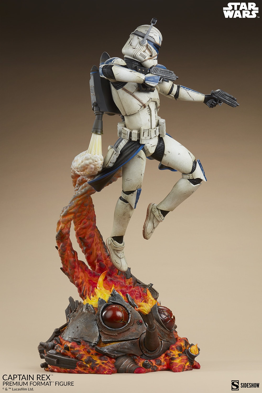 Sideshow Collectibles Captain Rex Premium Format Figure Limited Star Wars Collectible Statue