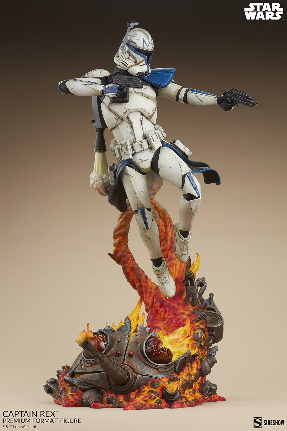 Sideshow Collectibles Captain Rex Premium Format Figure Limited Star Wars Collectible Statue