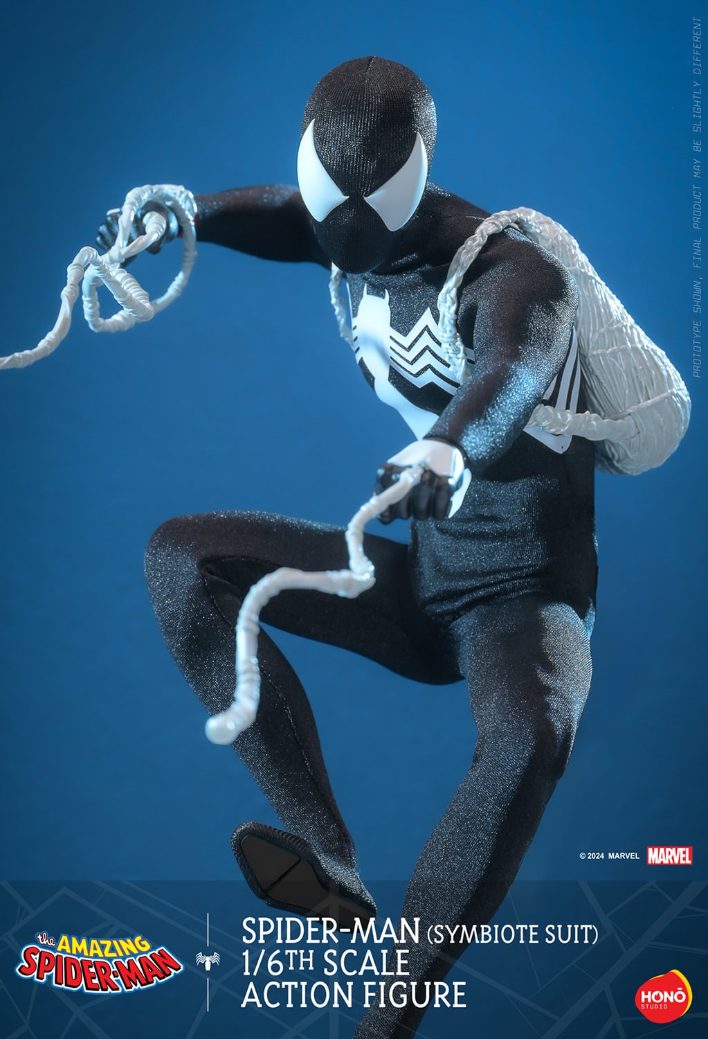 Hono Studio Spider-Man Symbiote Suit Sixth Scale Figure Limited 1:6 Collectible