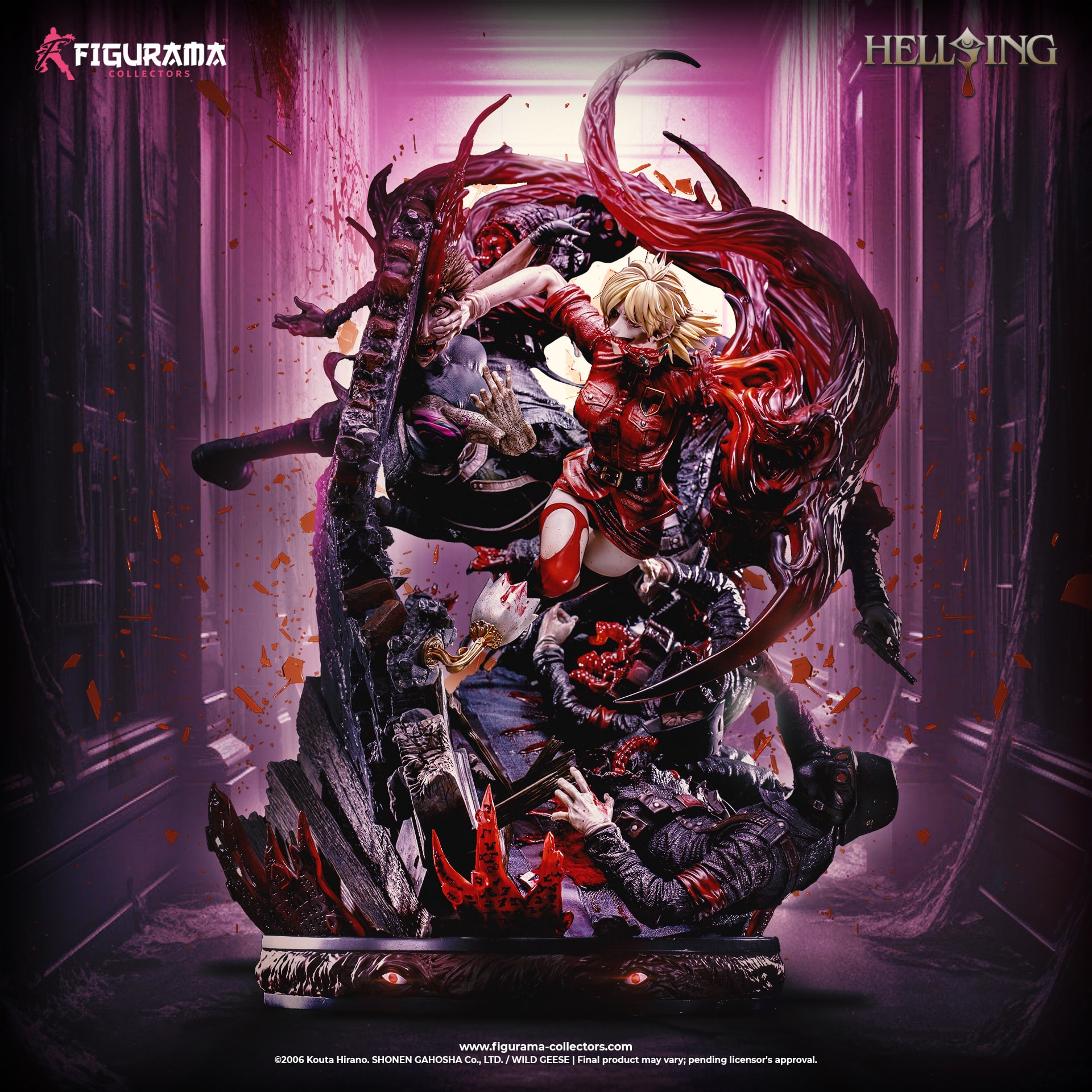 Figurama Hellsing Seras Victoria Elite Exclusive Statue 1/5 Scale Limited Collectible