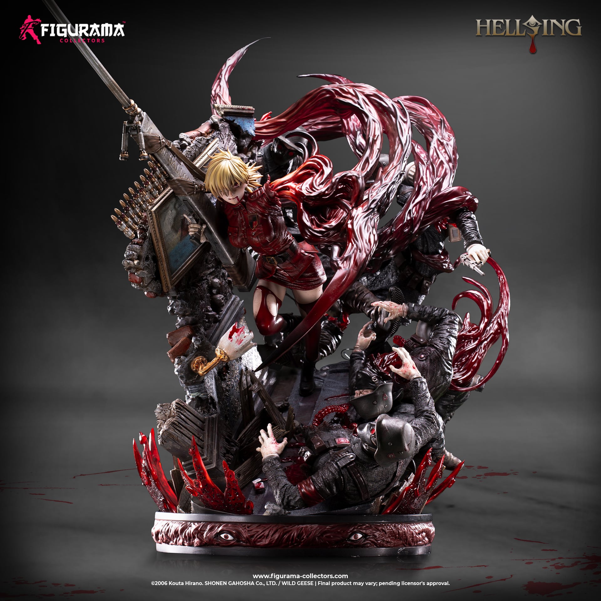 Figurama Hellsing Seras Victoria Elite Exclusive Statue 1/5 Scale Limited Collectible