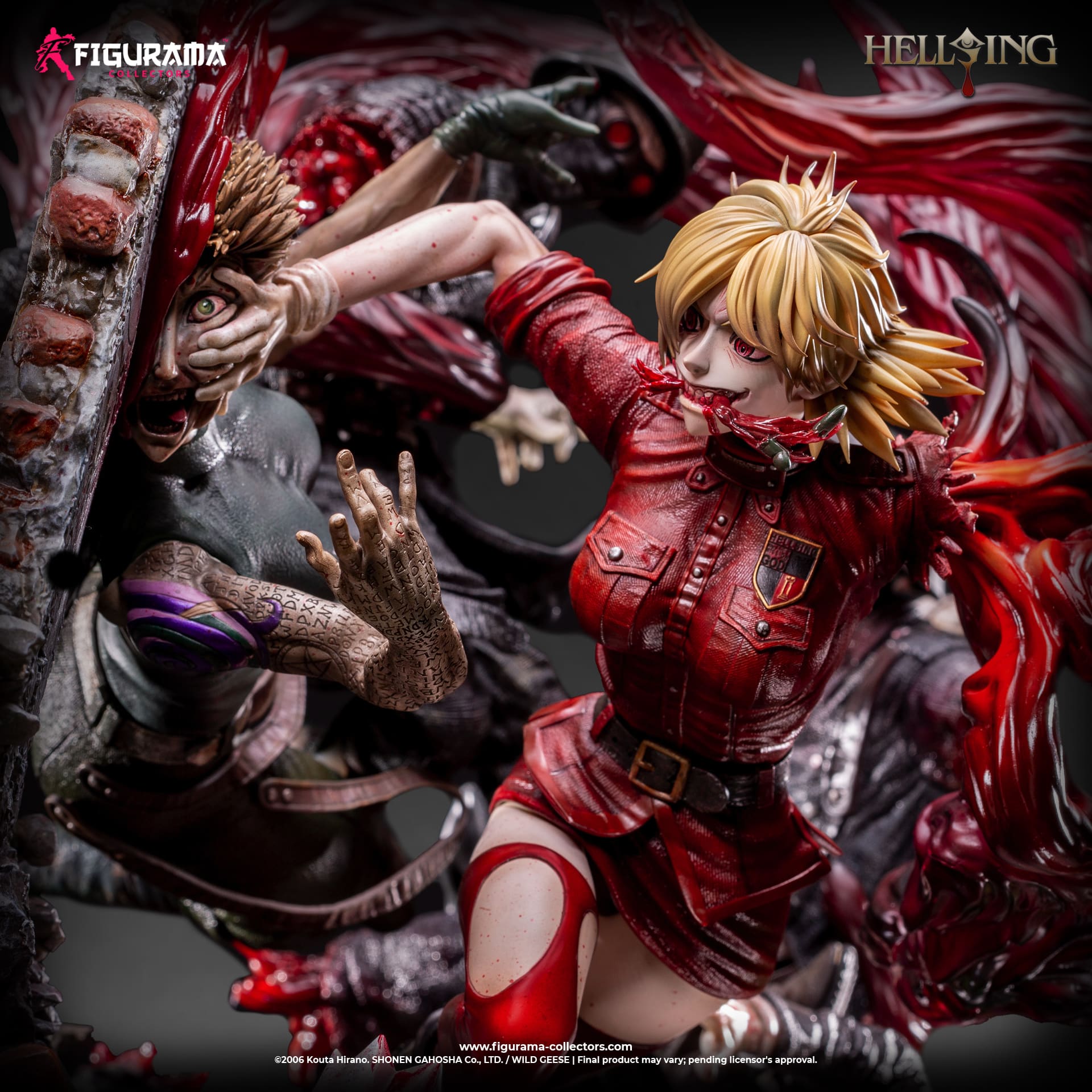 Figurama Hellsing Seras Victoria Elite Exclusive Statue 1/5 Scale Limited Collectible