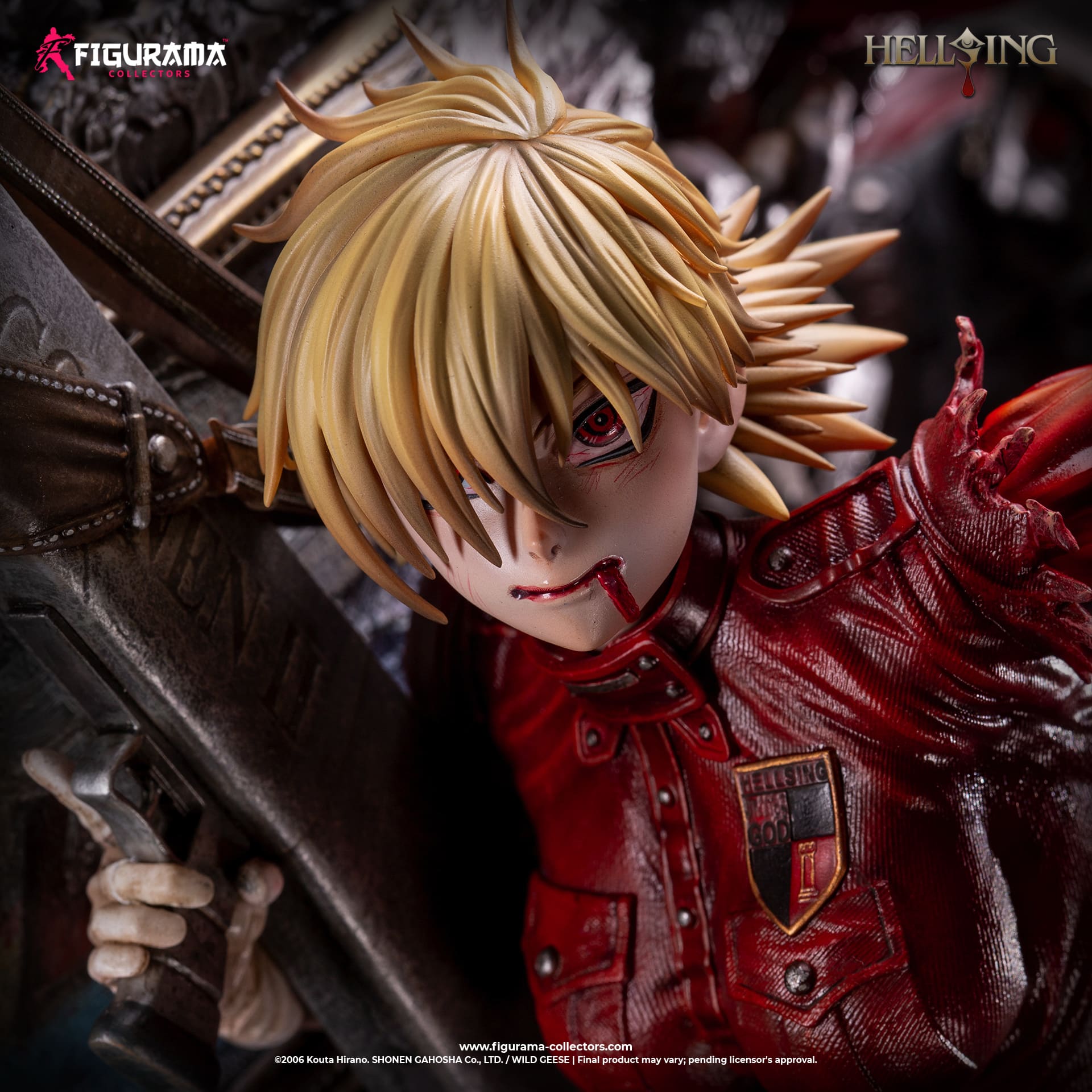 Figurama Hellsing Seras Victoria Elite Exclusive Statue 1/5 Scale Limited Collectible