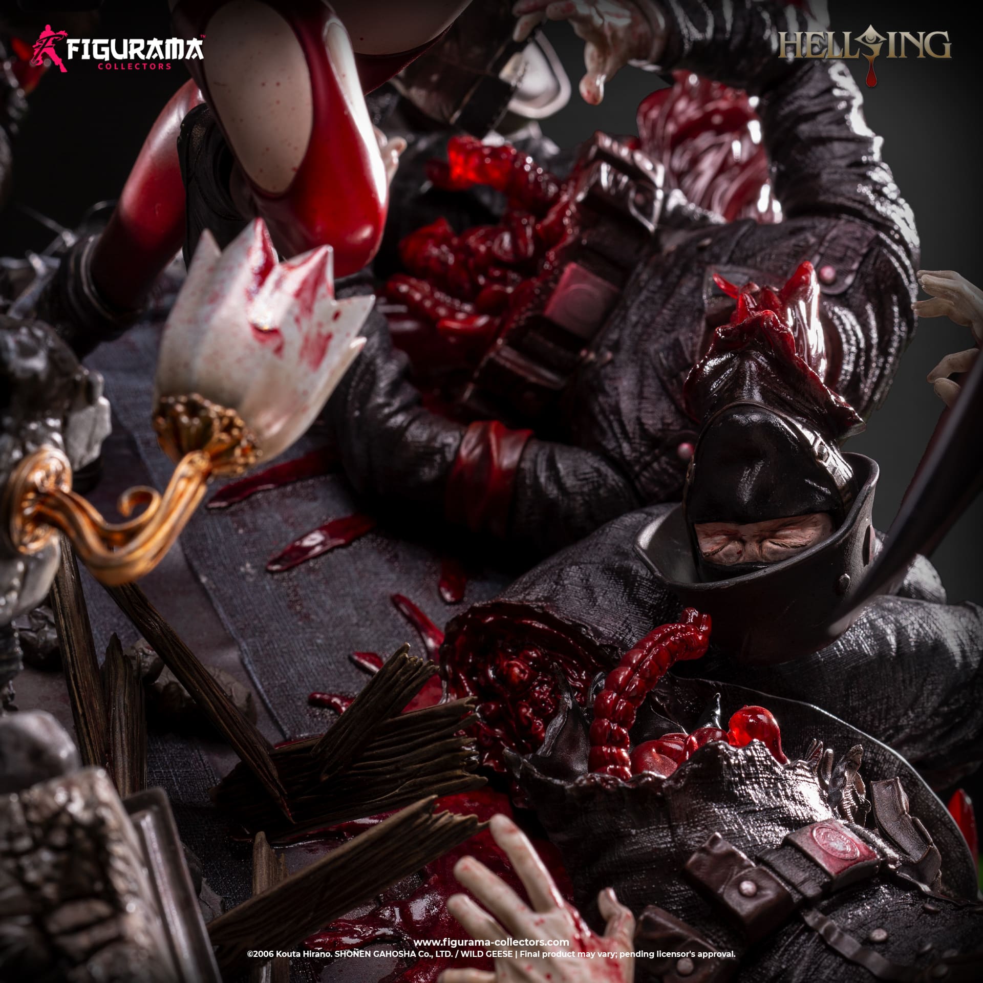 Figurama Hellsing Seras Victoria Elite Exclusive Statue 1/5 Scale Limited Collectible