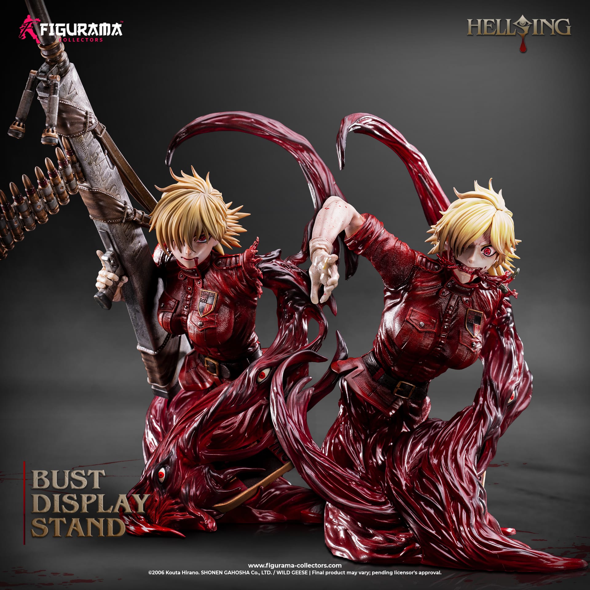 Figurama Hellsing Seras Victoria Elite Exclusive Statue 1/5 Scale Limited Collectible