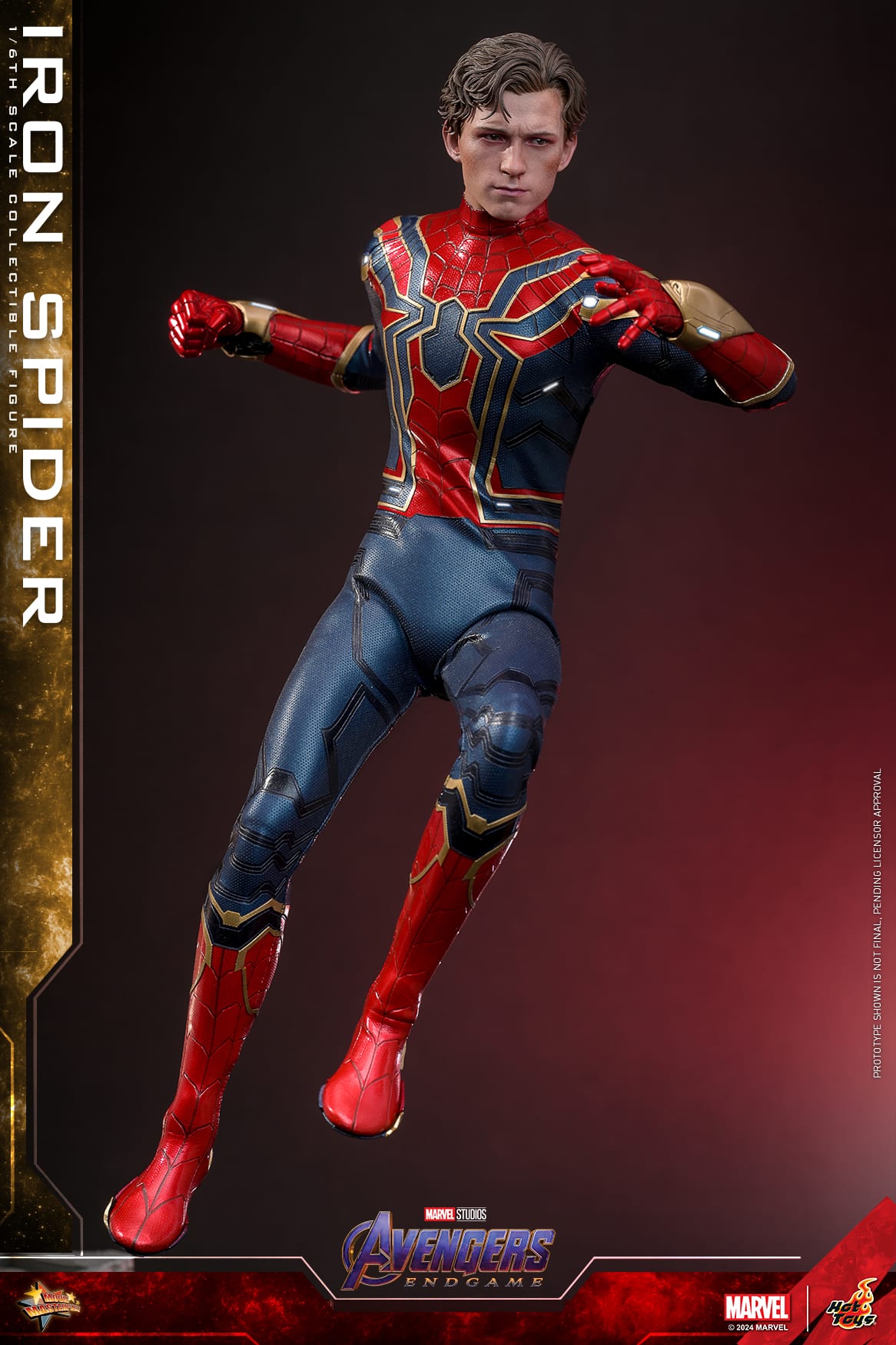 Hot Toys Iron Spider Upgraded Sixth Scale Figure Marvel Limited 1:6 Collectible