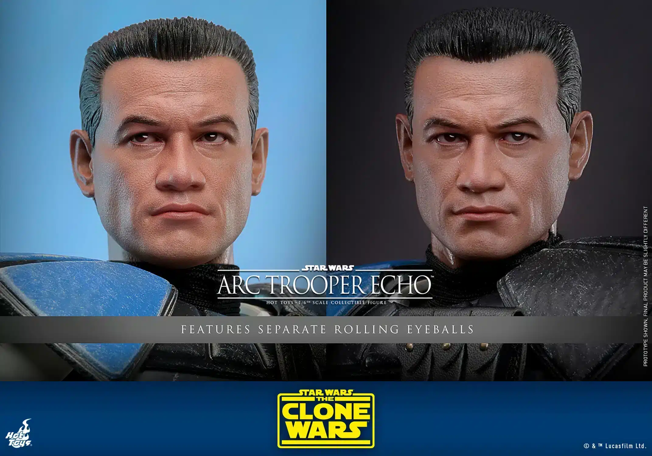 arc-trooper-echo_star-wars_gallery_66878fad938f8 Hot Toys ARC Trooper Echo Sixth Scale Figure Star Wars 1:6 Limited Collectible