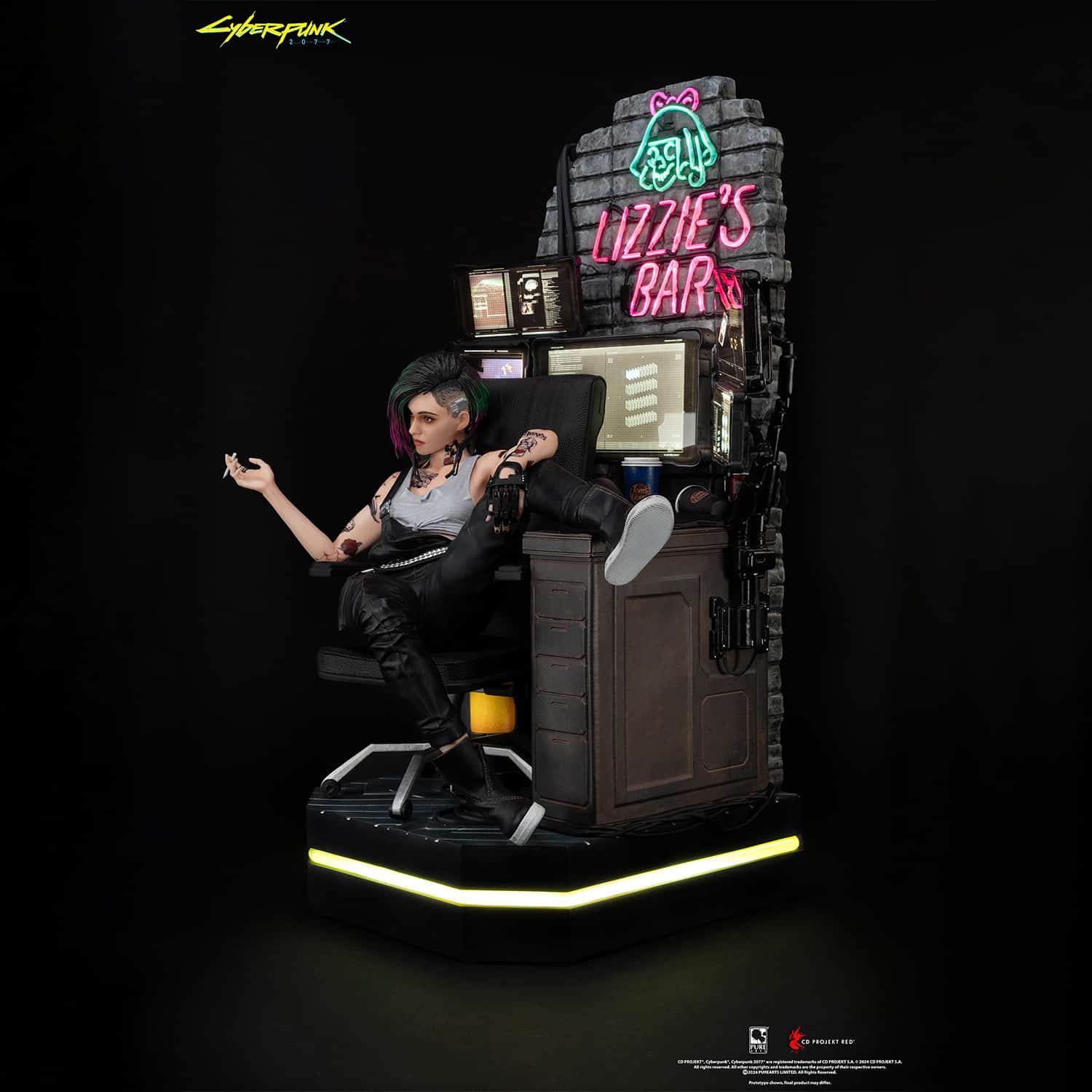 PureArts Judy Alvarez Statue Limited Cyberpunk 2077 Collectible