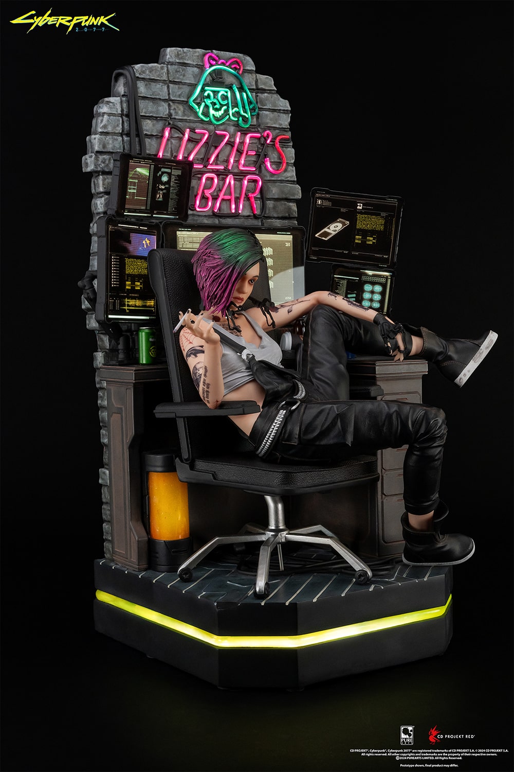 PureArts Judy Alvarez Statue Limited Cyberpunk 2077 Collectible