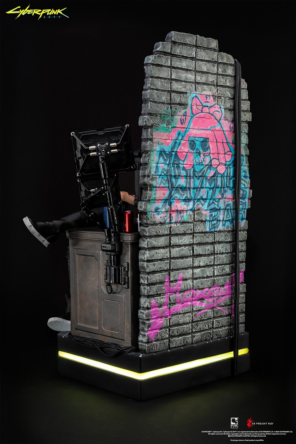 PureArts Judy Alvarez Statue Limited Cyberpunk 2077 Collectible