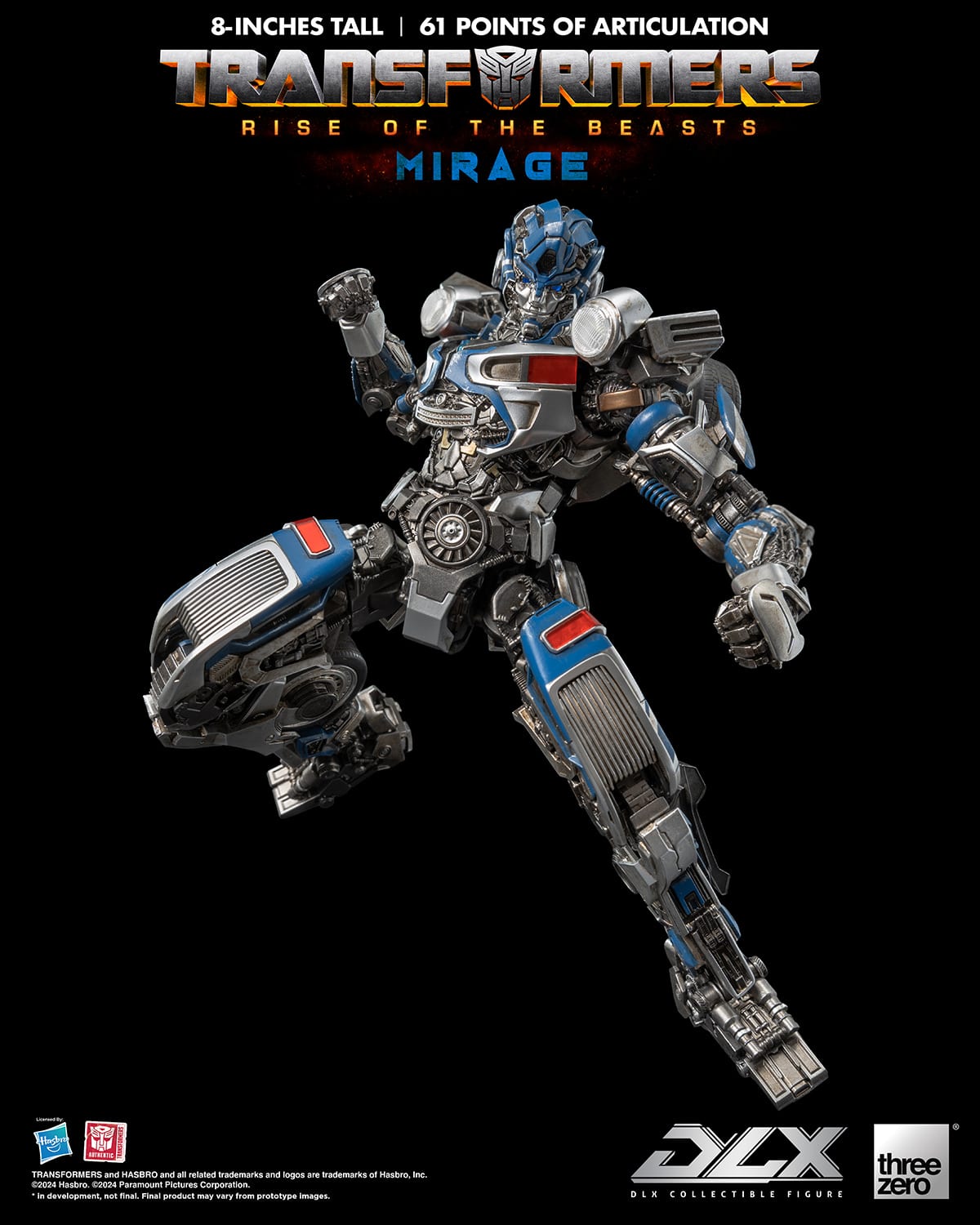 ThreeZero Mirage DLX Figure Transformers Rise Of the Beasts Limited Collectible