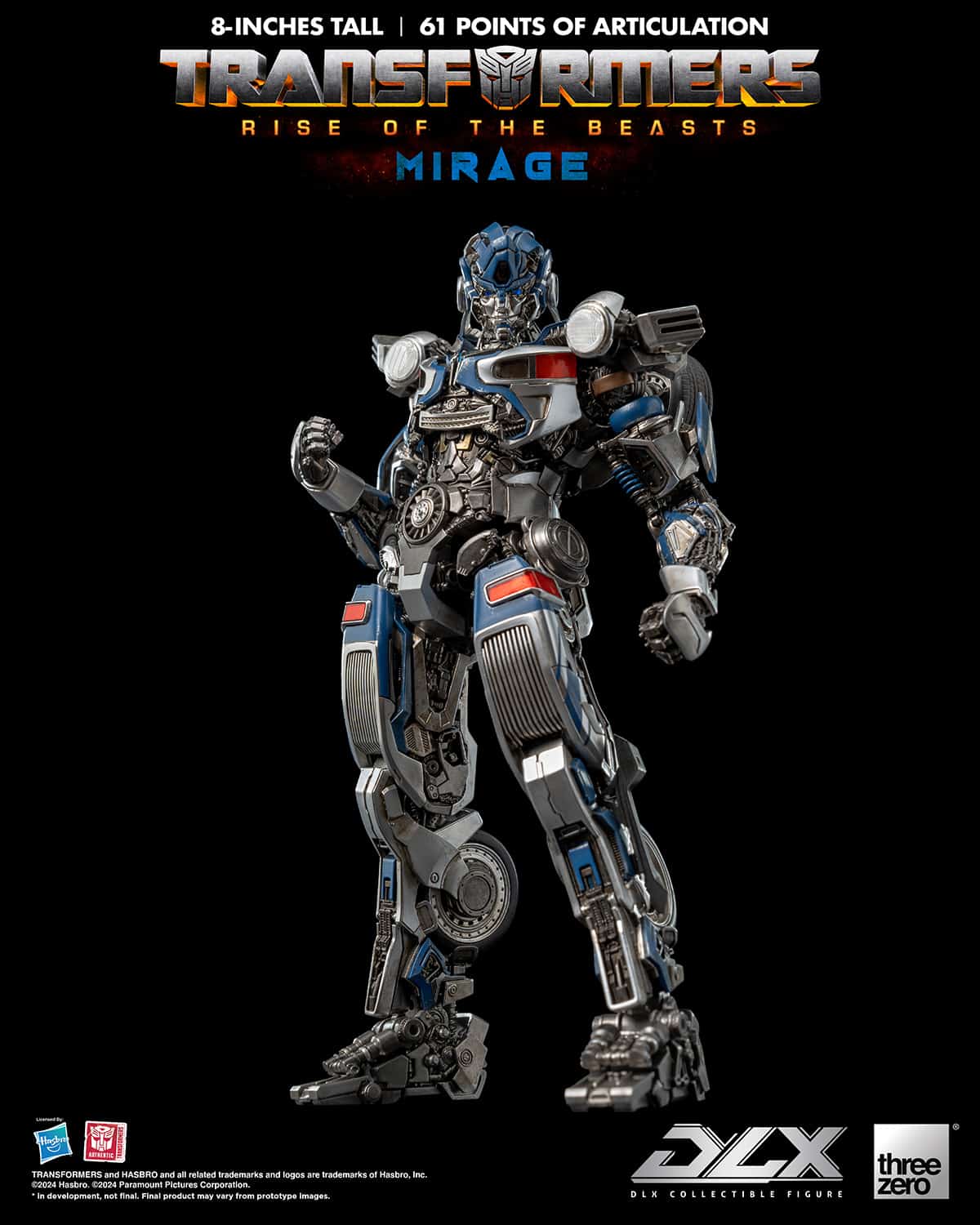 ThreeZero Mirage DLX Figure Transformers Rise Of the Beasts Limited Collectible