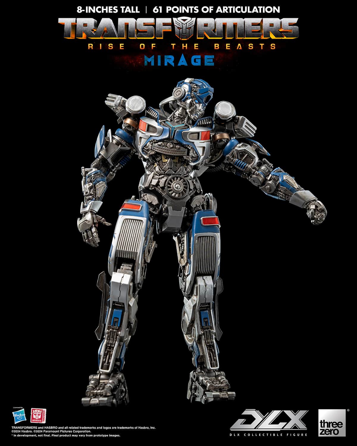 ThreeZero Mirage DLX Figure Transformers Rise Of the Beasts Limited Collectible