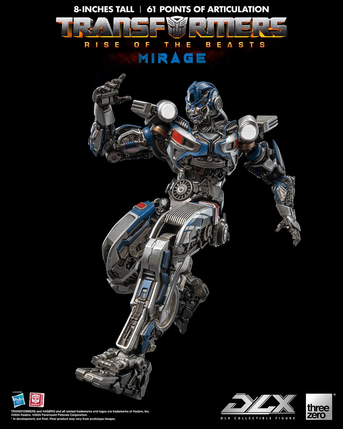 ThreeZero Mirage DLX Figure Transformers Rise Of the Beasts Limited Collectible
