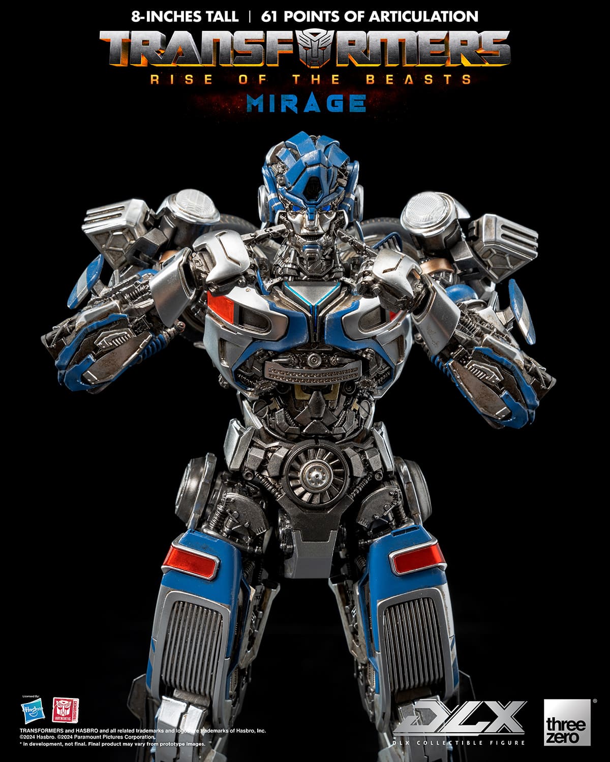 ThreeZero Mirage DLX Figure Transformers Rise Of the Beasts Limited Collectible