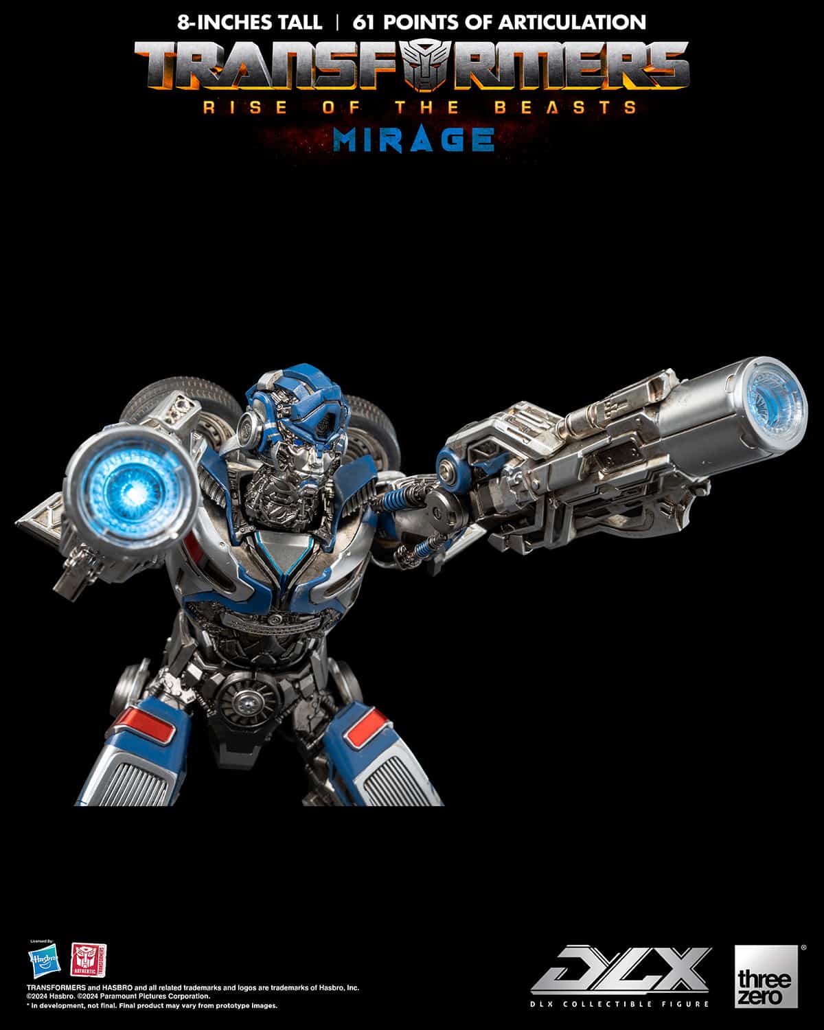ThreeZero Mirage DLX Figure Transformers Rise Of the Beasts Limited Collectible