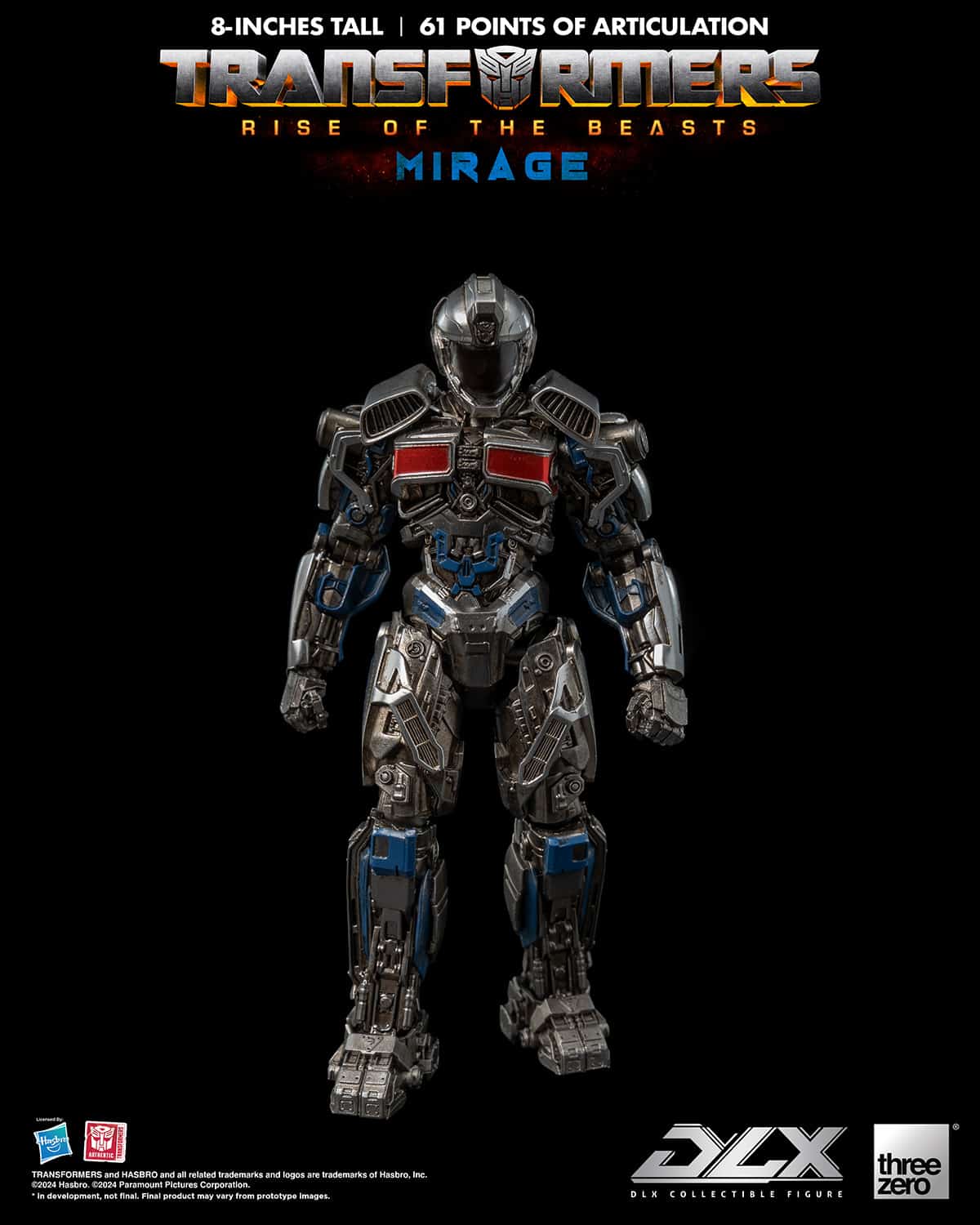 ThreeZero Mirage DLX Figure Transformers Rise Of the Beasts Limited Collectible