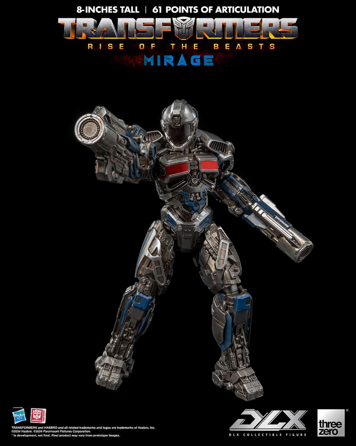 ThreeZero Mirage DLX Figure Transformers Rise Of the Beasts Limited Collectible