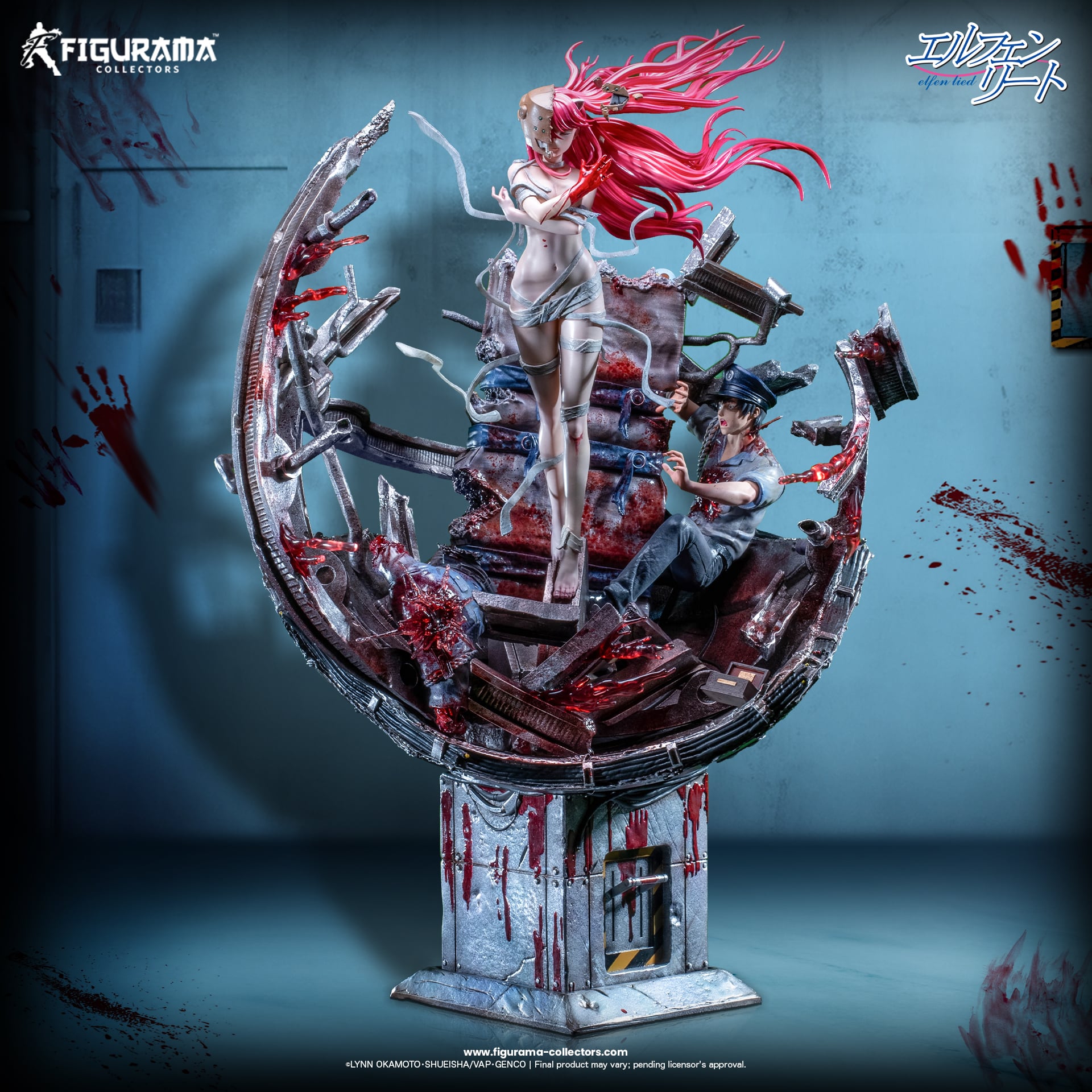 Figurama Elfen Lied Lucy Elite Solo Statue Anime Limited Collectible