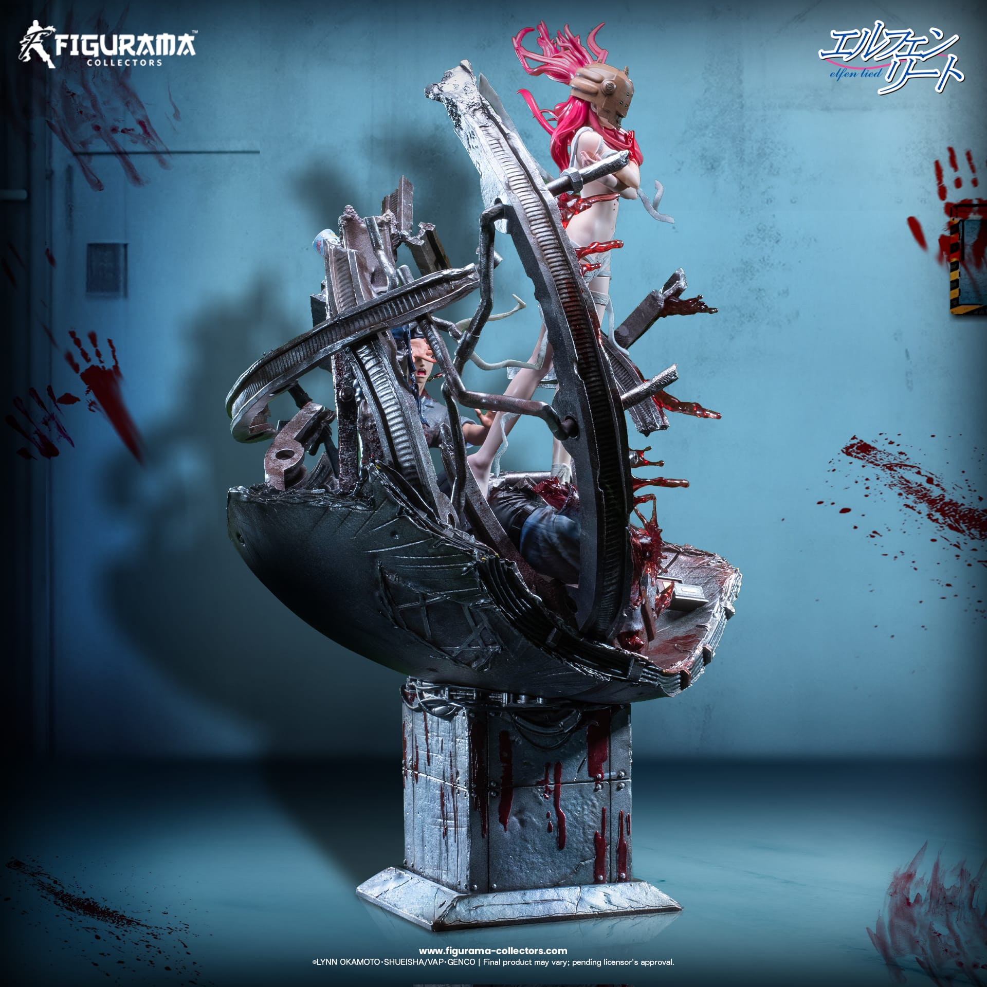 Figurama Elfen Lied Lucy Elite Solo Statue Anime Limited Collectible