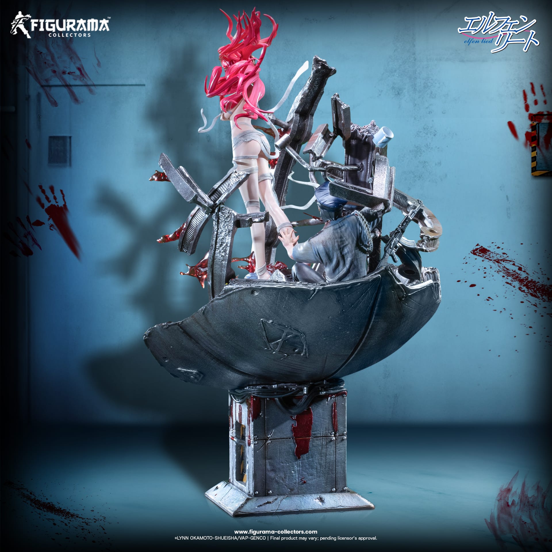Figurama Elfen Lied Lucy Elite Solo Statue Anime Limited Collectible