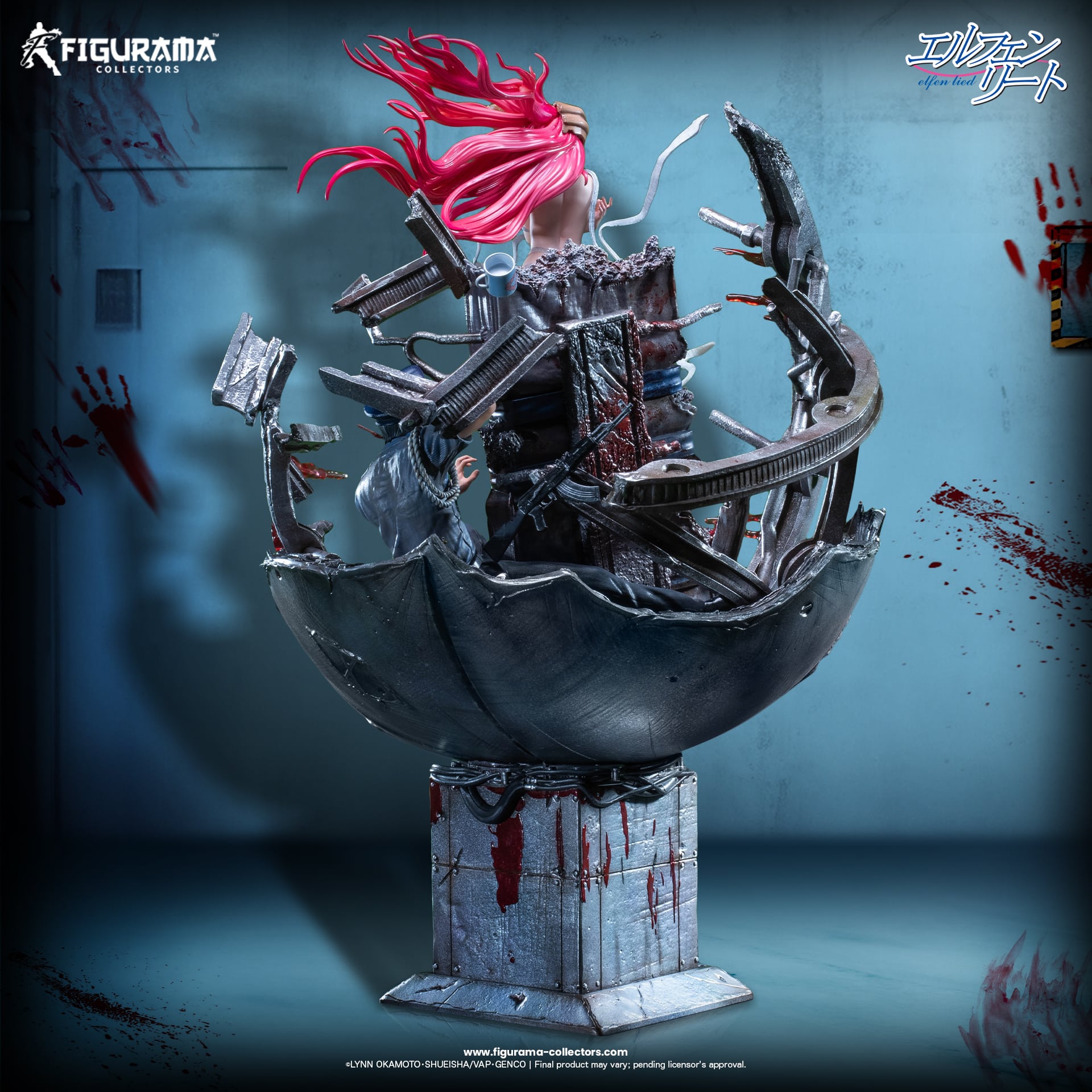 Figurama Elfen Lied Lucy Elite Solo Statue Anime Limited Collectible
