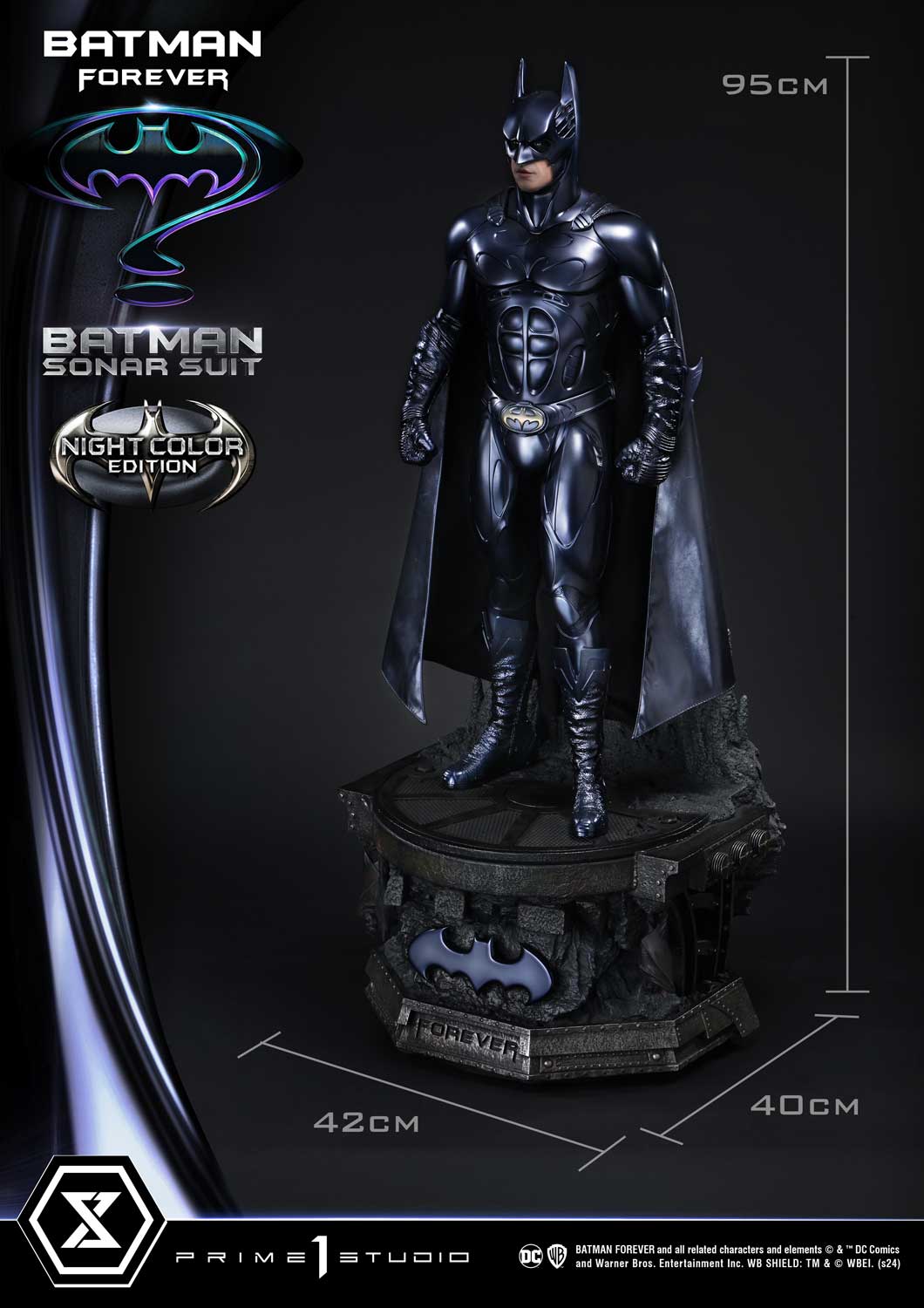 Prime 1 Studio Batman Sonar Suit Night Color Edition Statue Limited Batman Forever DC Collectible