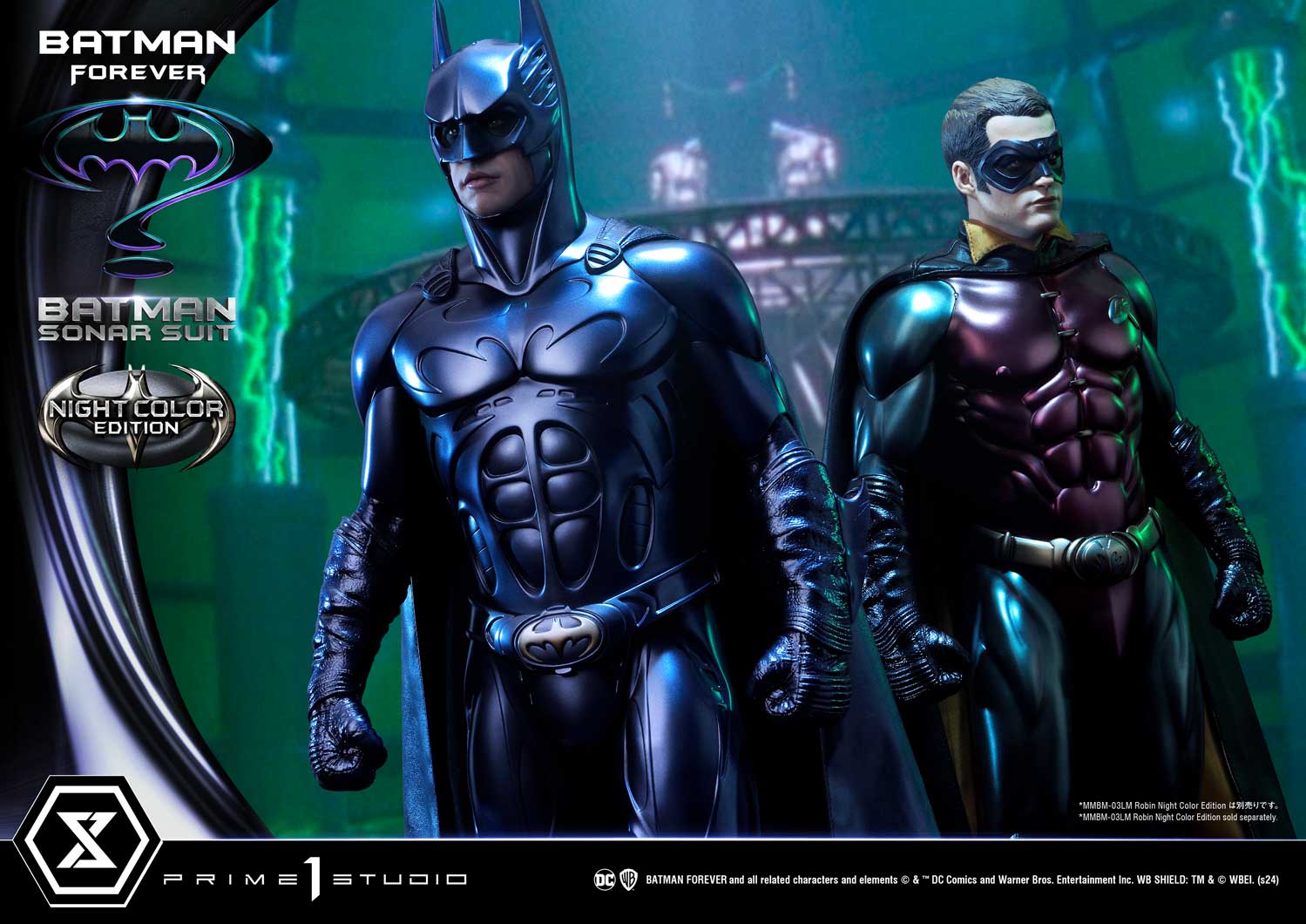 Prime 1 Studio Batman Sonar Suit Night Color Edition Statue Limited Batman Forever DC Collectible