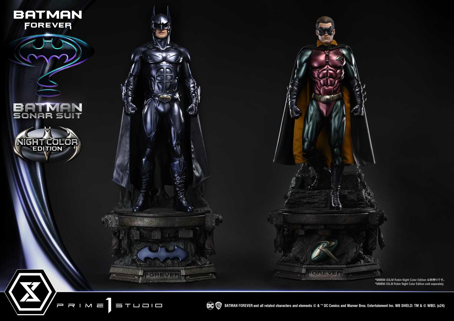 Prime 1 Studio Batman Sonar Suit Night Color Edition Statue Limited Batman Forever DC Collectible