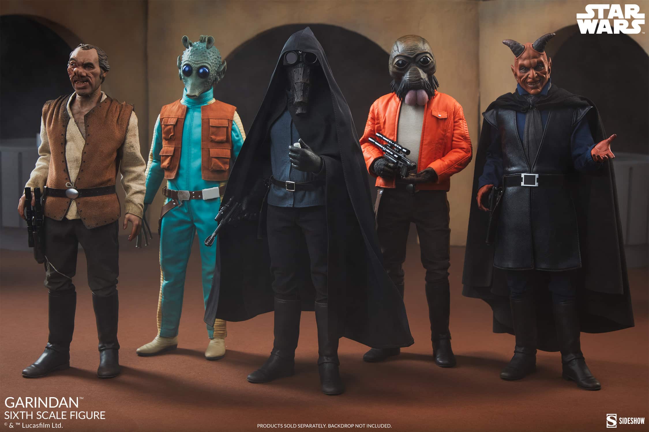 Sideshow Collectibles Garindan Sixth Scale Figure Star Wars Limited Collectible
