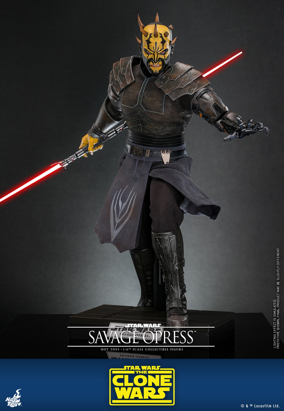 464177555_954254556738557_5594776710007400531_n Savage Opress Sixth Scale Figure Star Wars The Clone Wars Limited Collectible