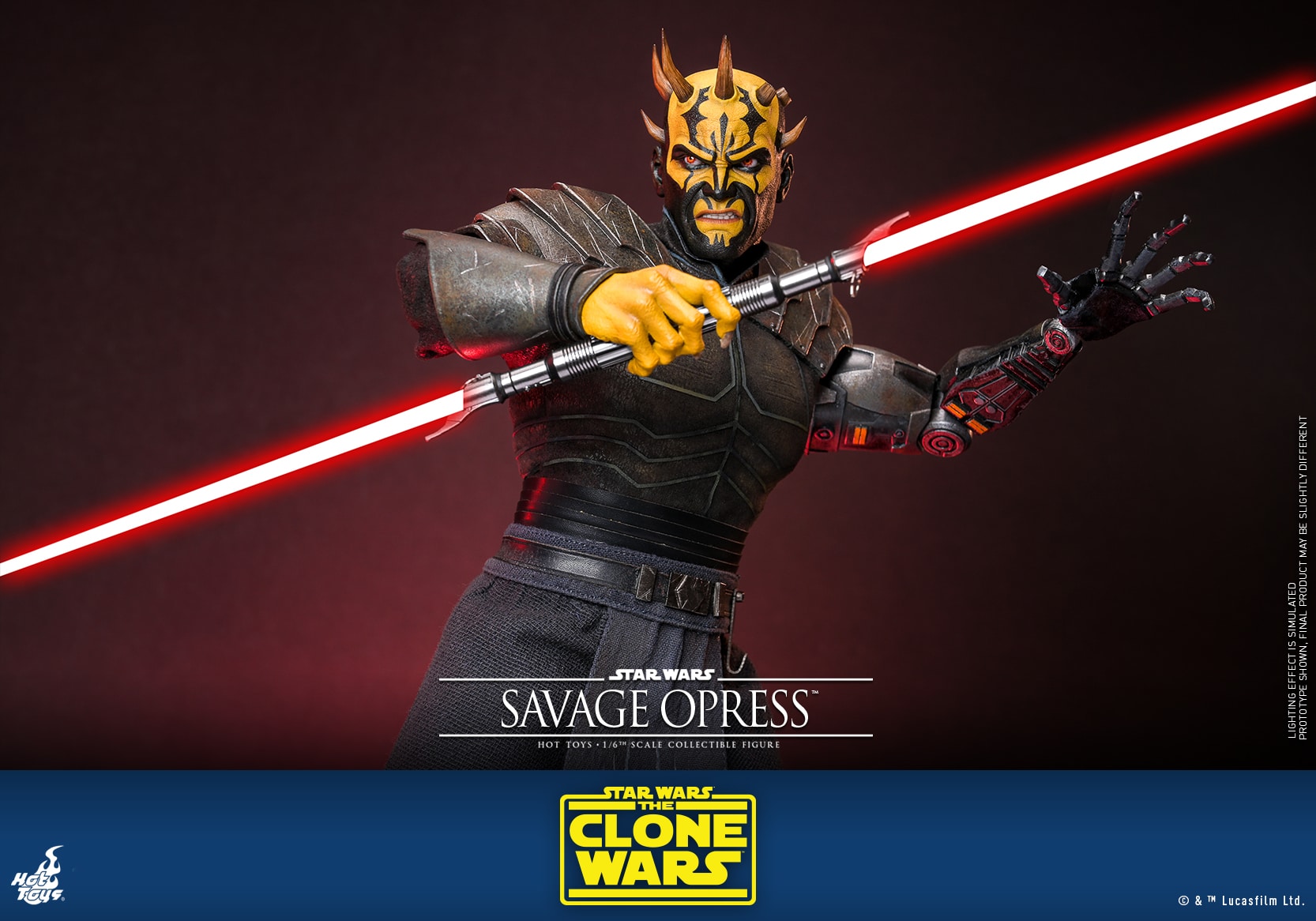 464204612_954254350071911_2396725180439821537_n Savage Opress Sixth Scale Figure Star Wars The Clone Wars Limited Collectible