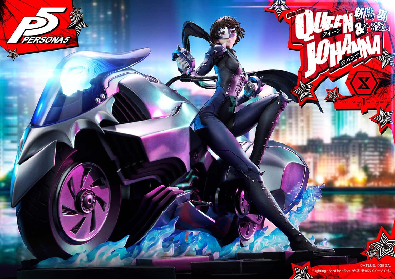 Persona 5 Premium Masterline Makoto Niijima “Queen” & Johanna Quarter Scale Limited Edition Statue