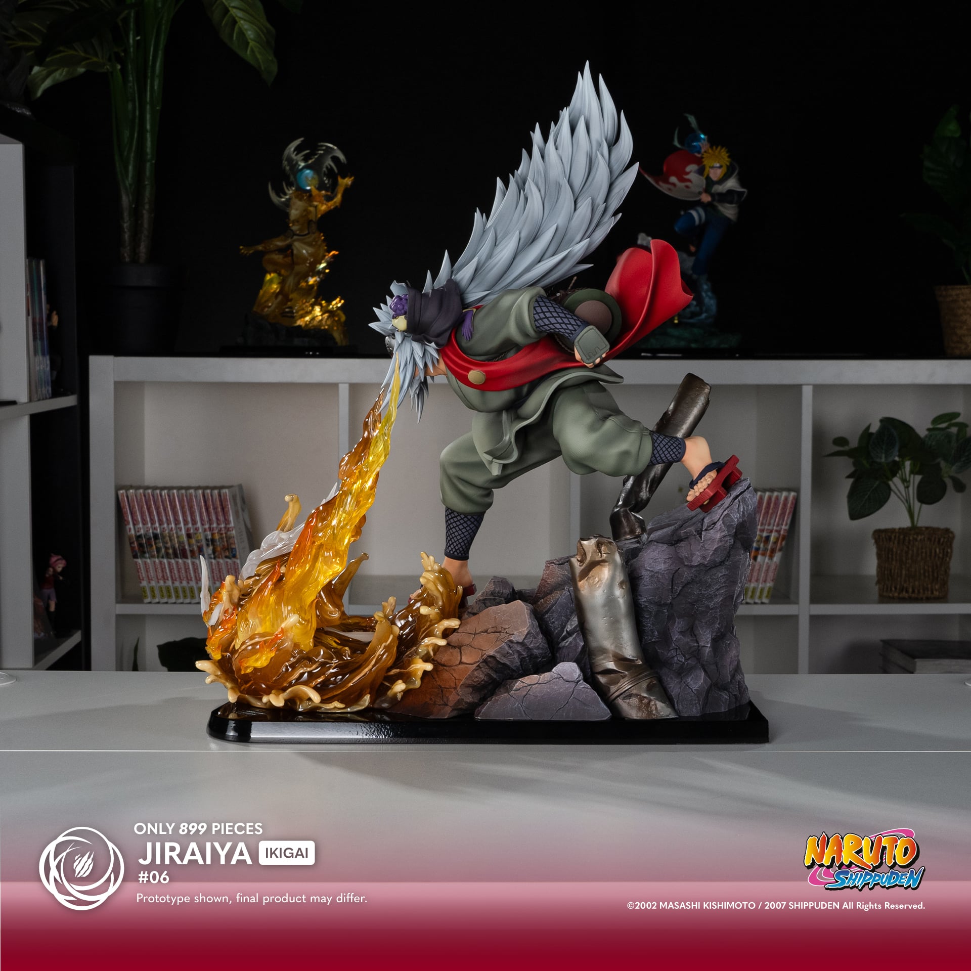 Jaraiya Statue 1/6 Scale Ikigai Limited Edition Naruto Shippuden Collectible