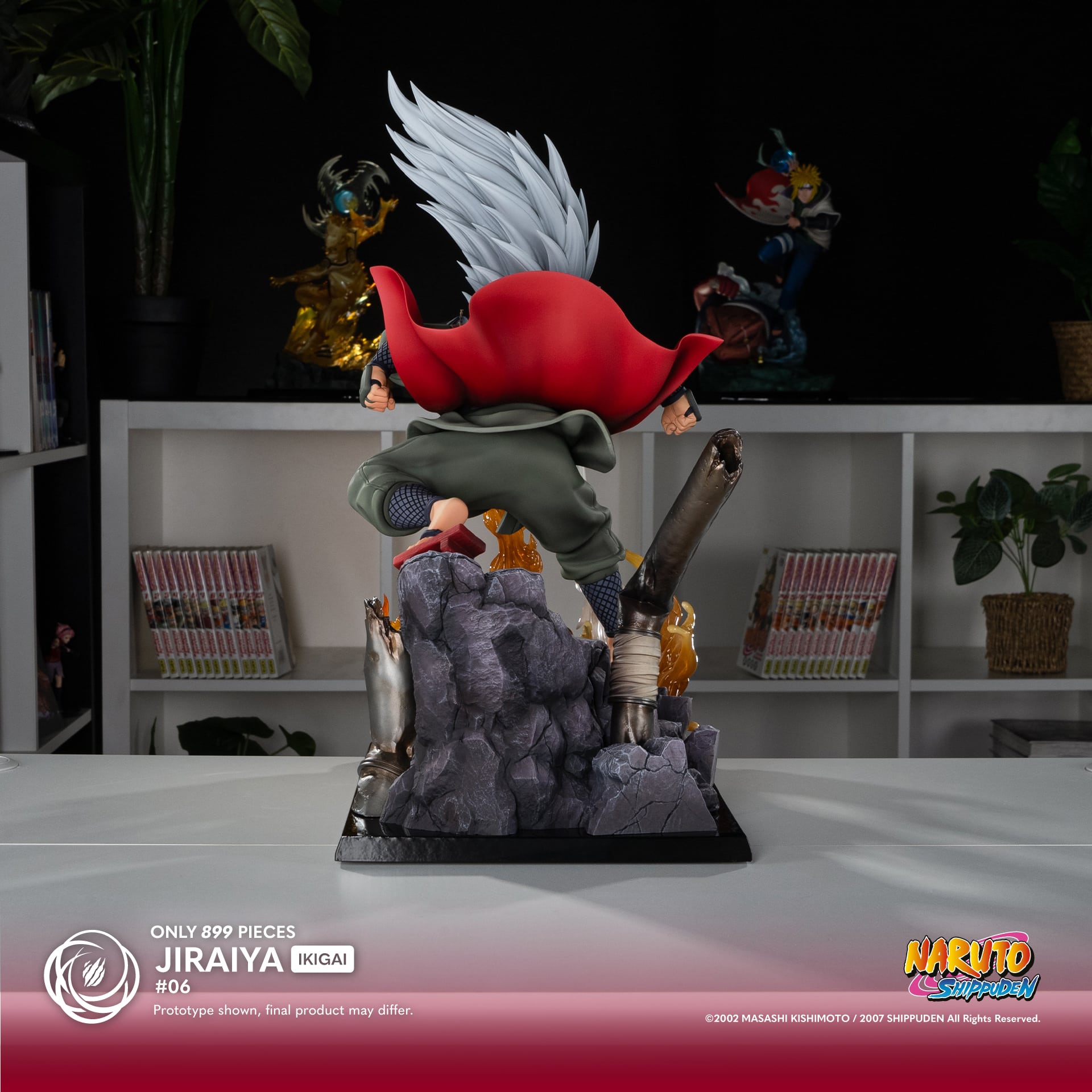 Jaraiya Statue 1/6 Scale Ikigai Limited Edition Naruto Shippuden Collectible