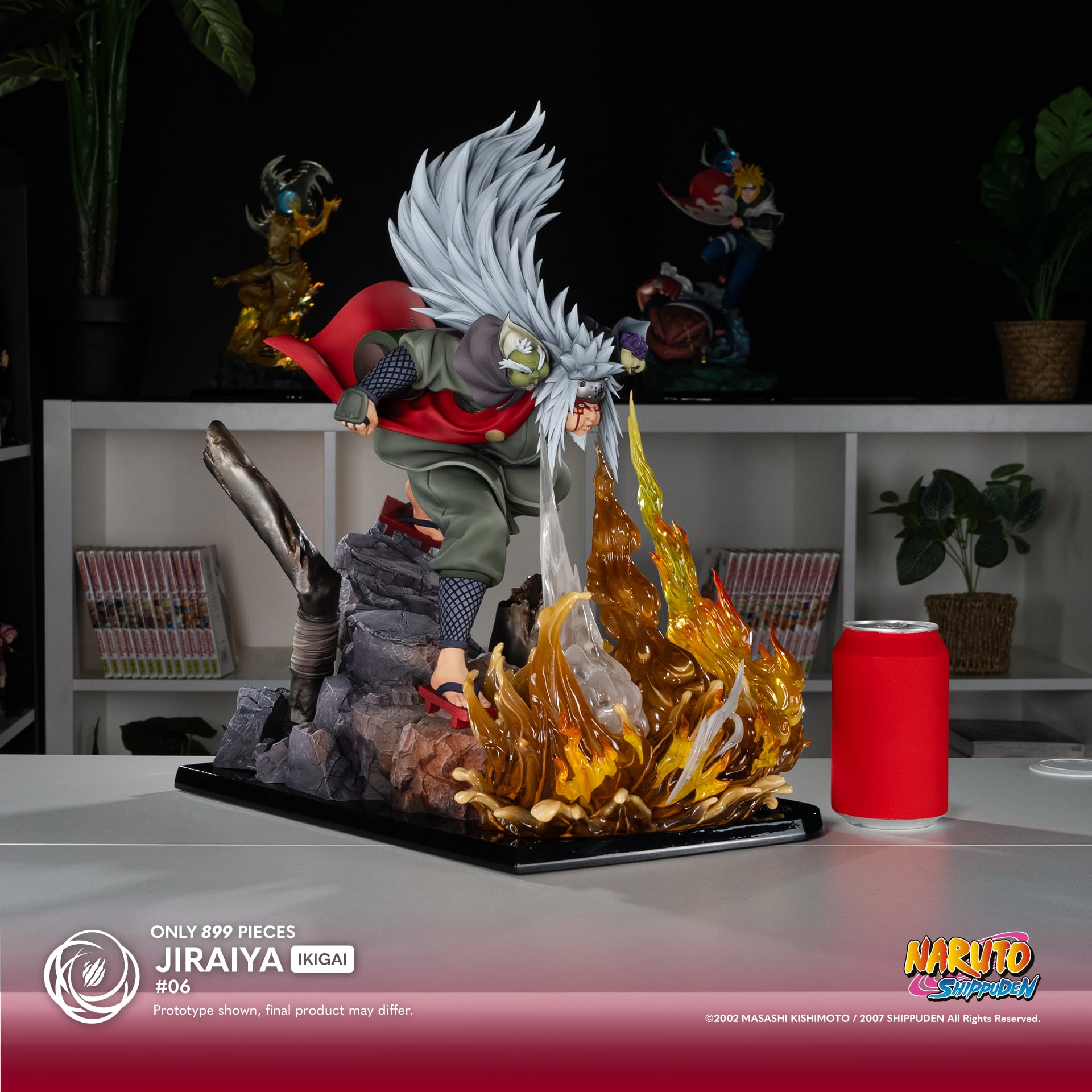 Jaraiya Statue 1/6 Scale Ikigai Limited Edition Naruto Shippuden Collectible