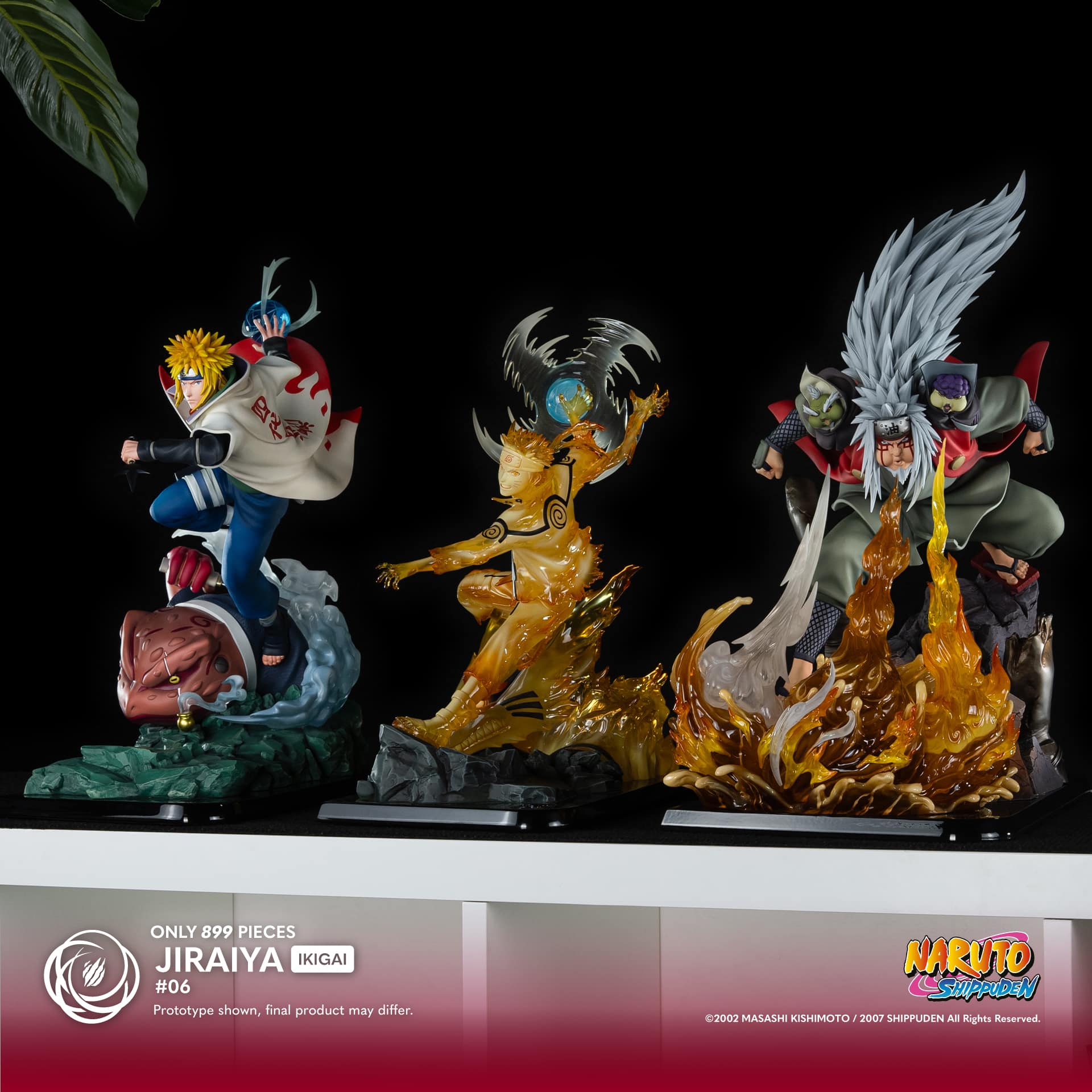 Jaraiya Statue 1/6 Scale Ikigai Limited Edition Naruto Shippuden Collectible