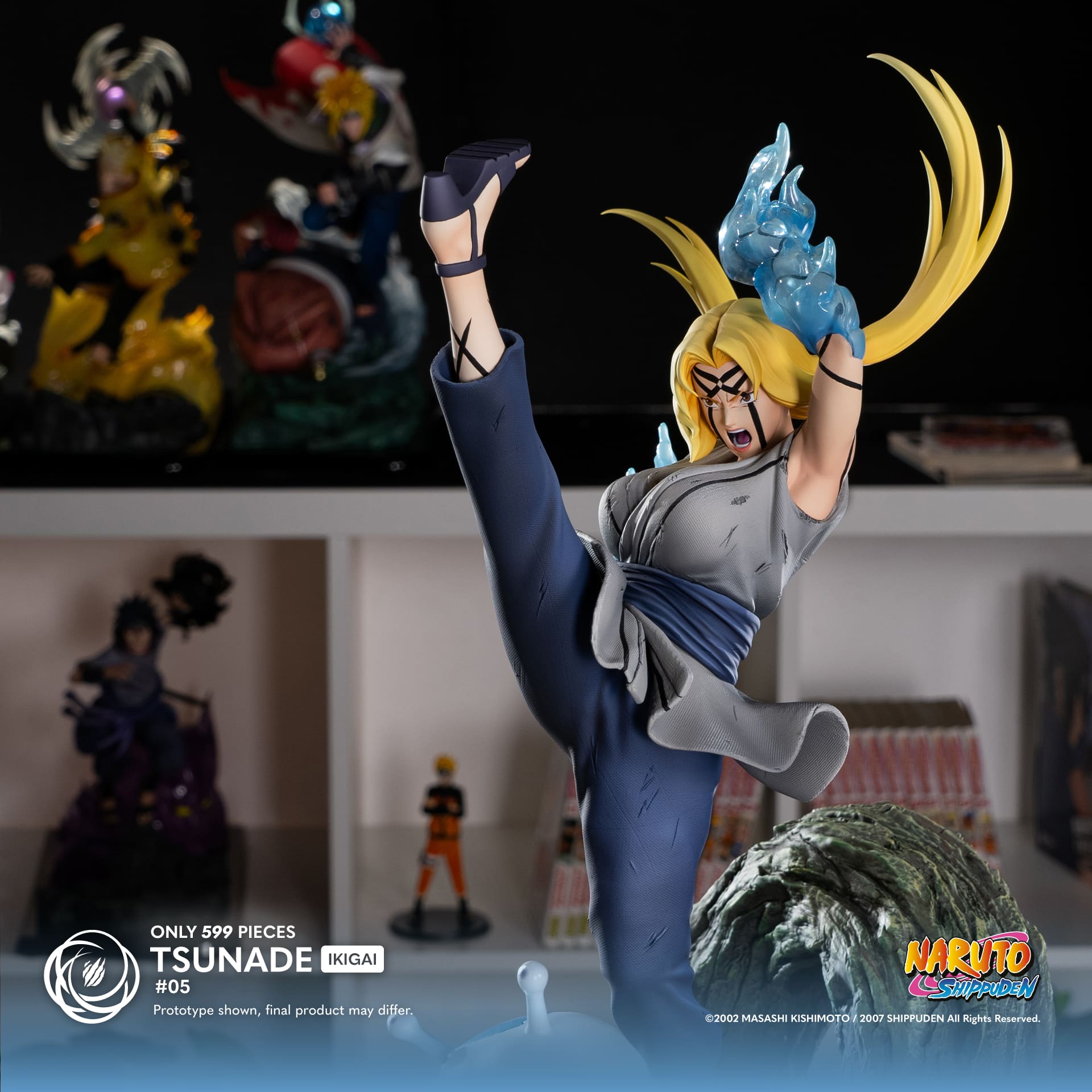 Tsunade Statue 1/6 Scale Ikigai Limited Edition Naruto Shippuden Collectible