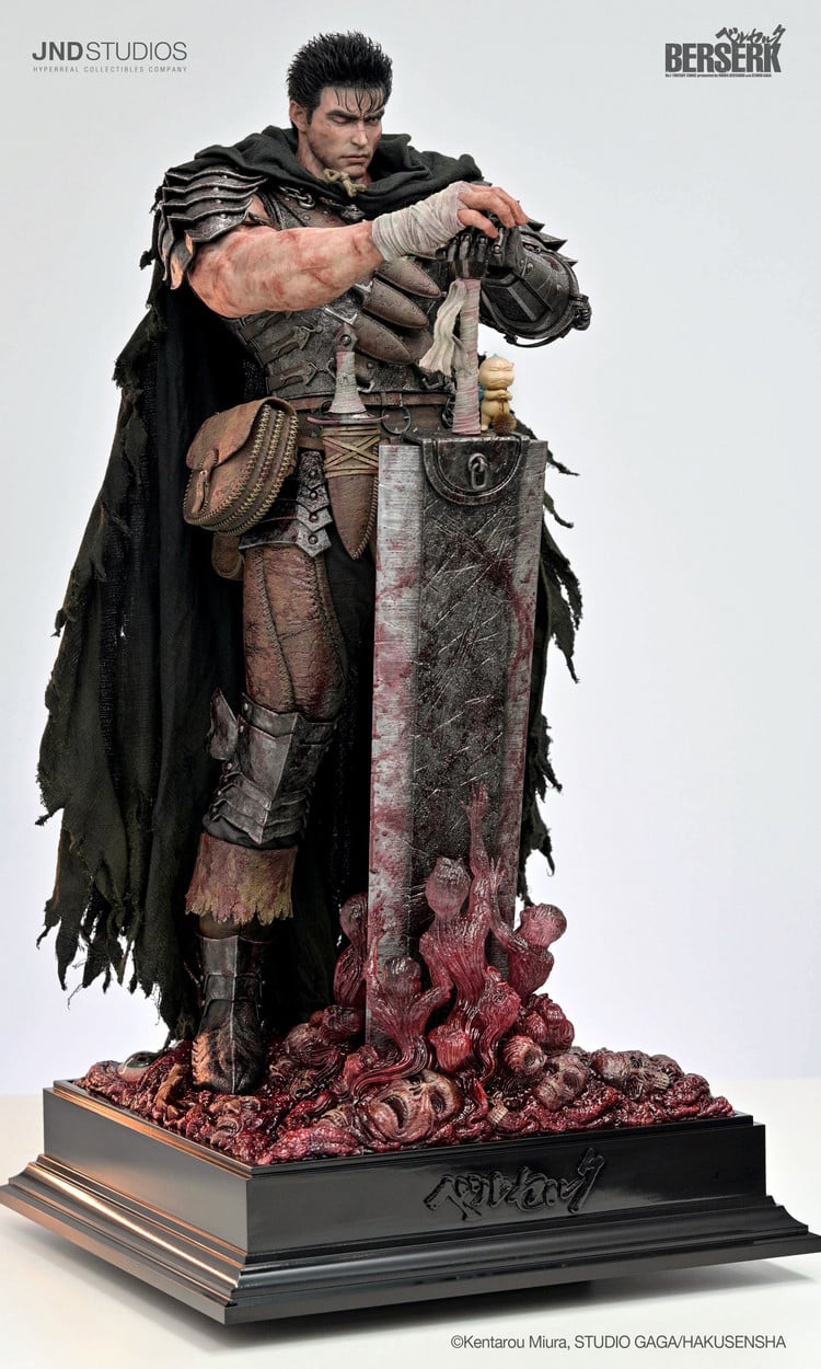 Guts Hyperreal Collectible Statue 1:3 Scale BERSERK Limited Collectible