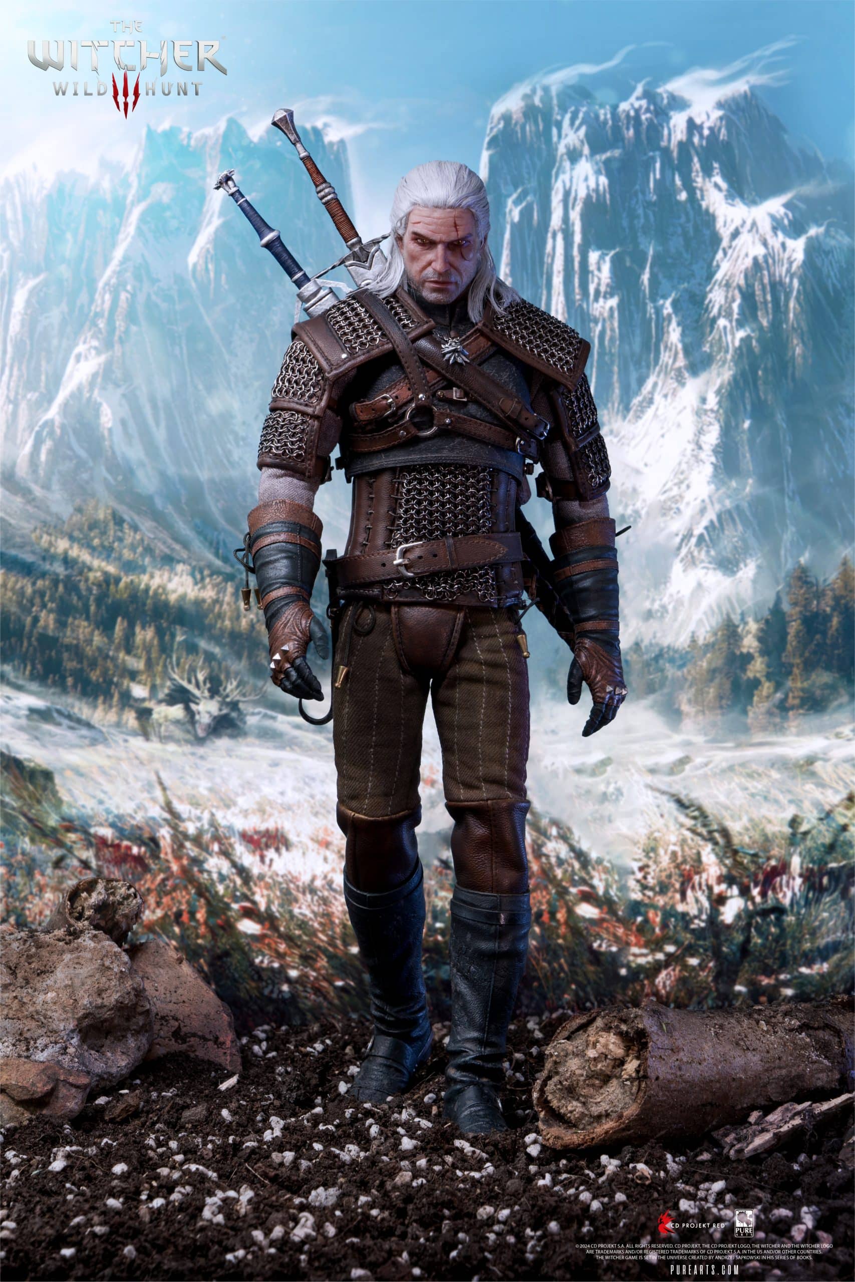 Geralt Of Rivia Sixth Scale Figure Witcher Limited Collectible