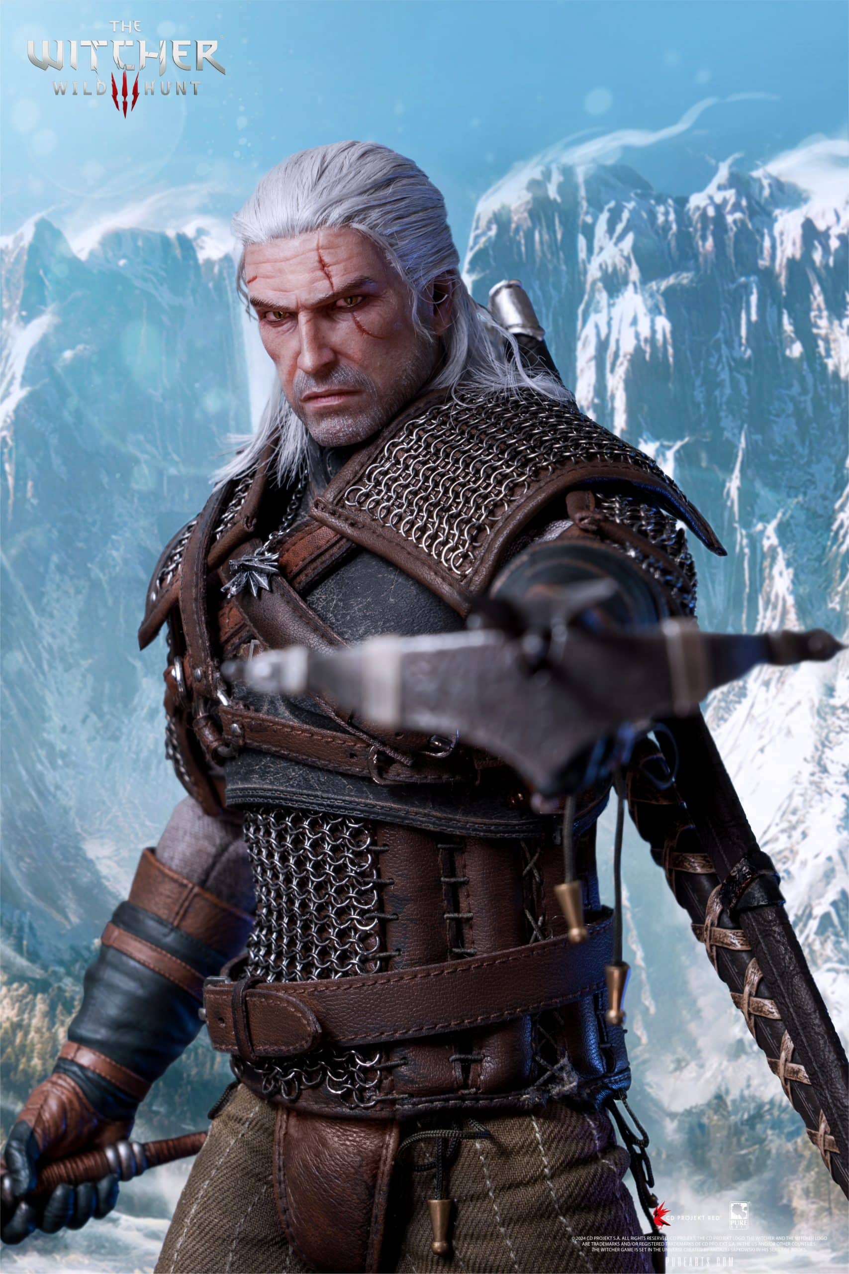 Geralt Of Rivia Sixth Scale Figure Witcher Limited Collectible