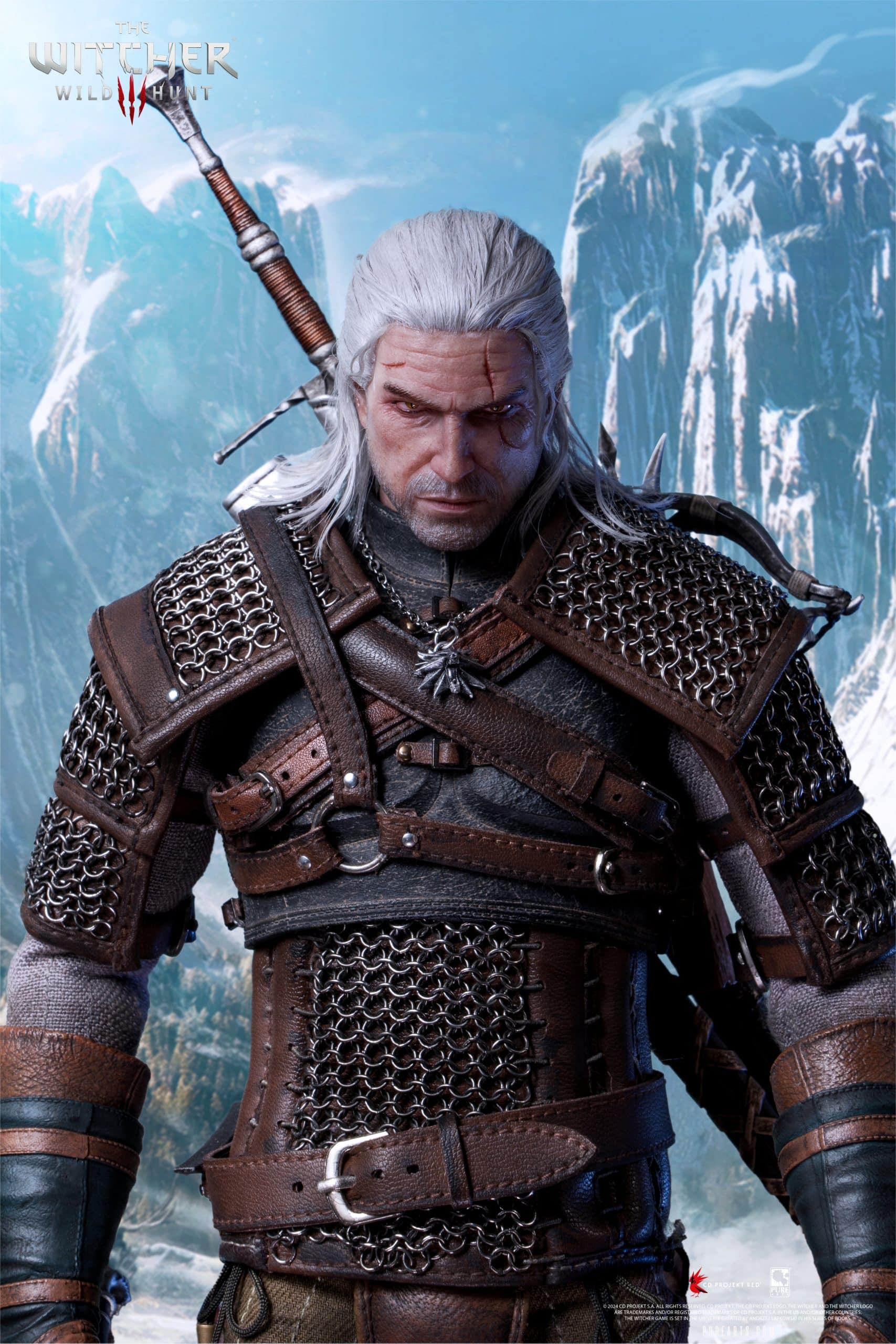 Geralt Of Rivia Sixth Scale Figure Witcher Limited Collectible