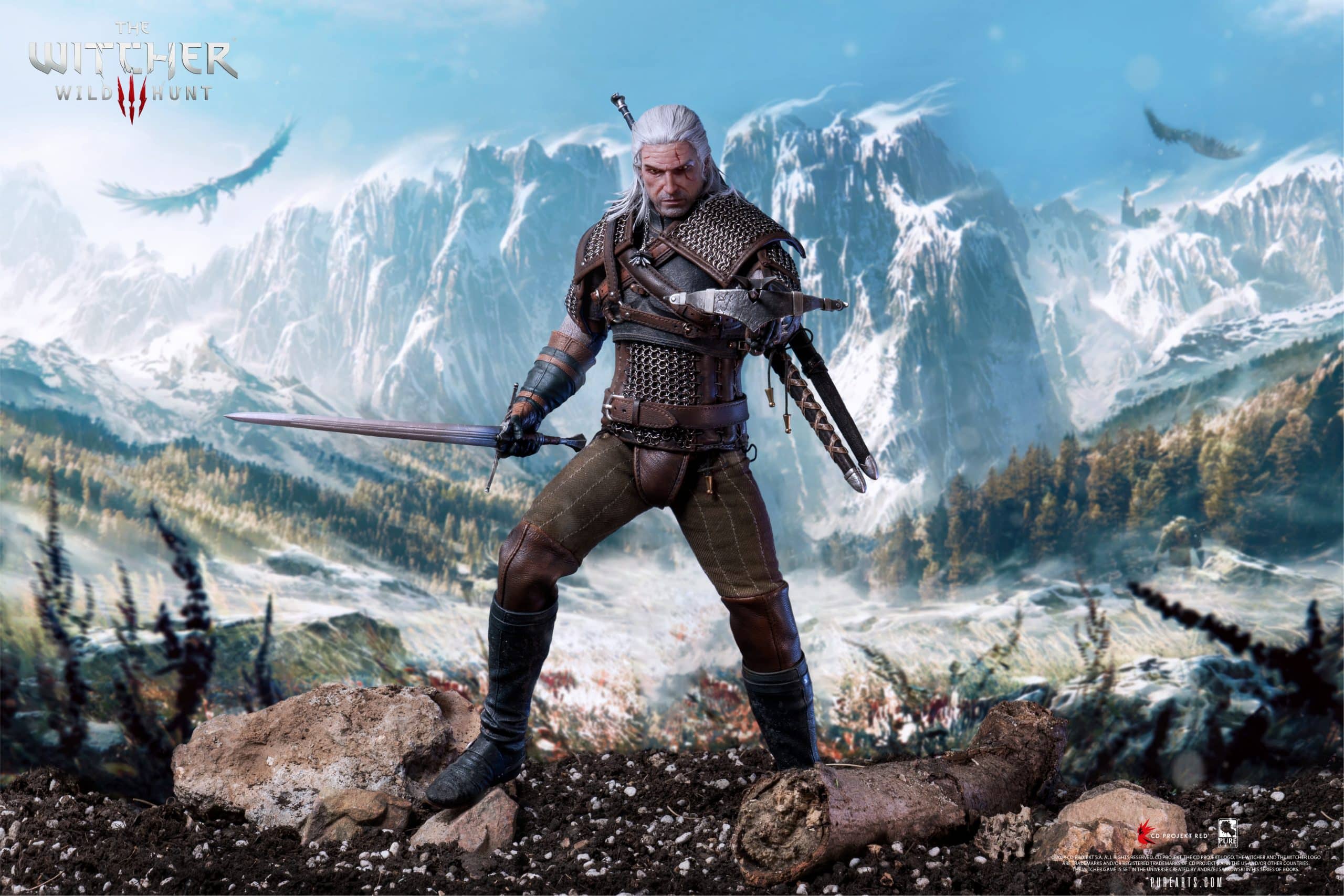 Geralt Of Rivia Sixth Scale Figure Witcher Limited Collectible