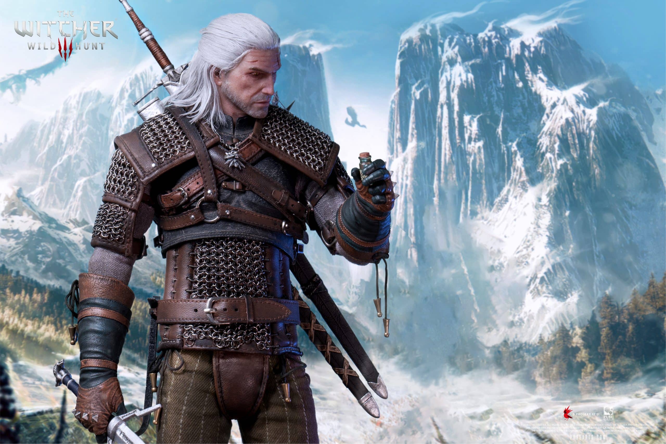 Geralt Of Rivia Sixth Scale Figure Witcher Limited Collectible