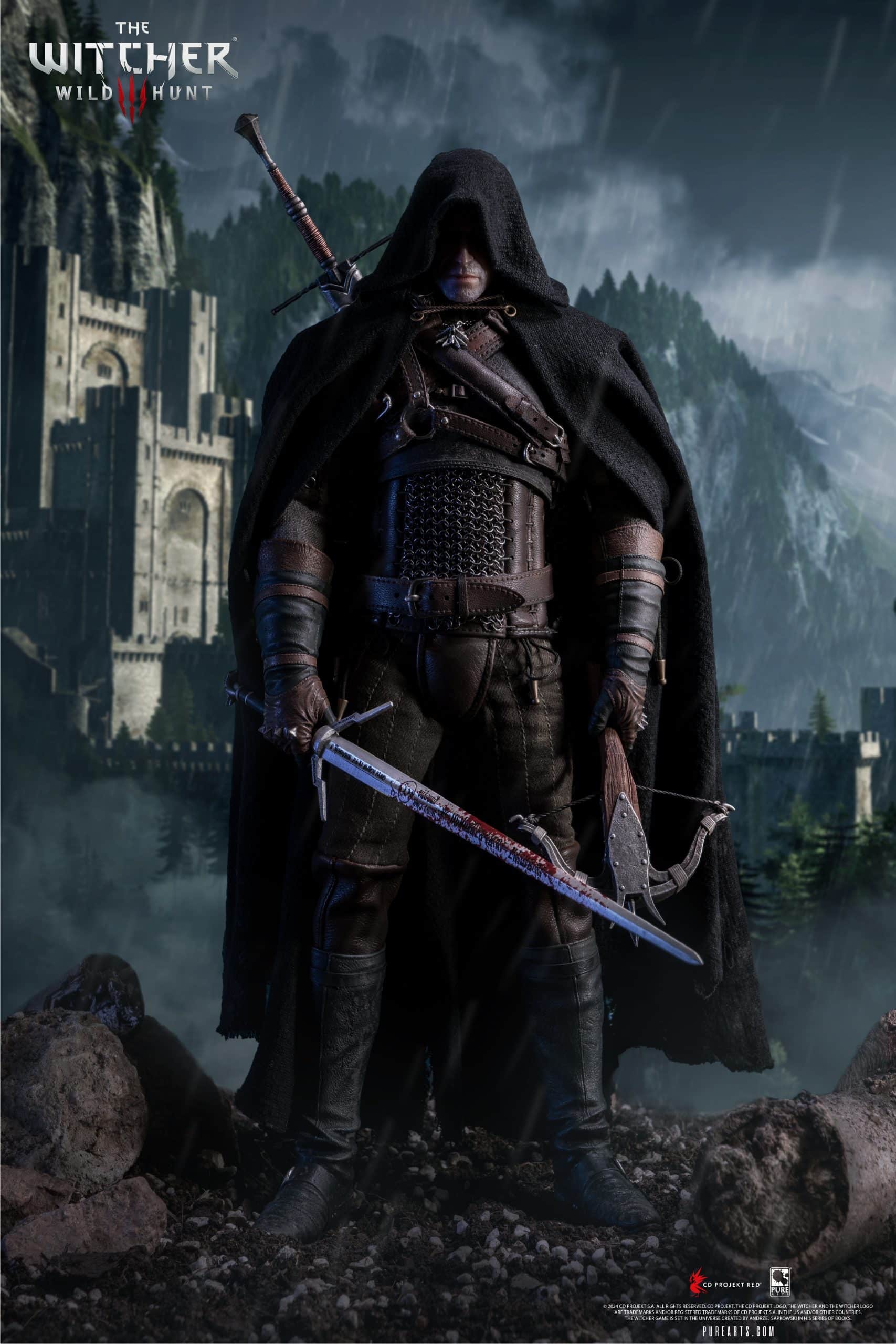 Geralt Of Rivia Sixth Scale Figure Witcher Limited Collectible