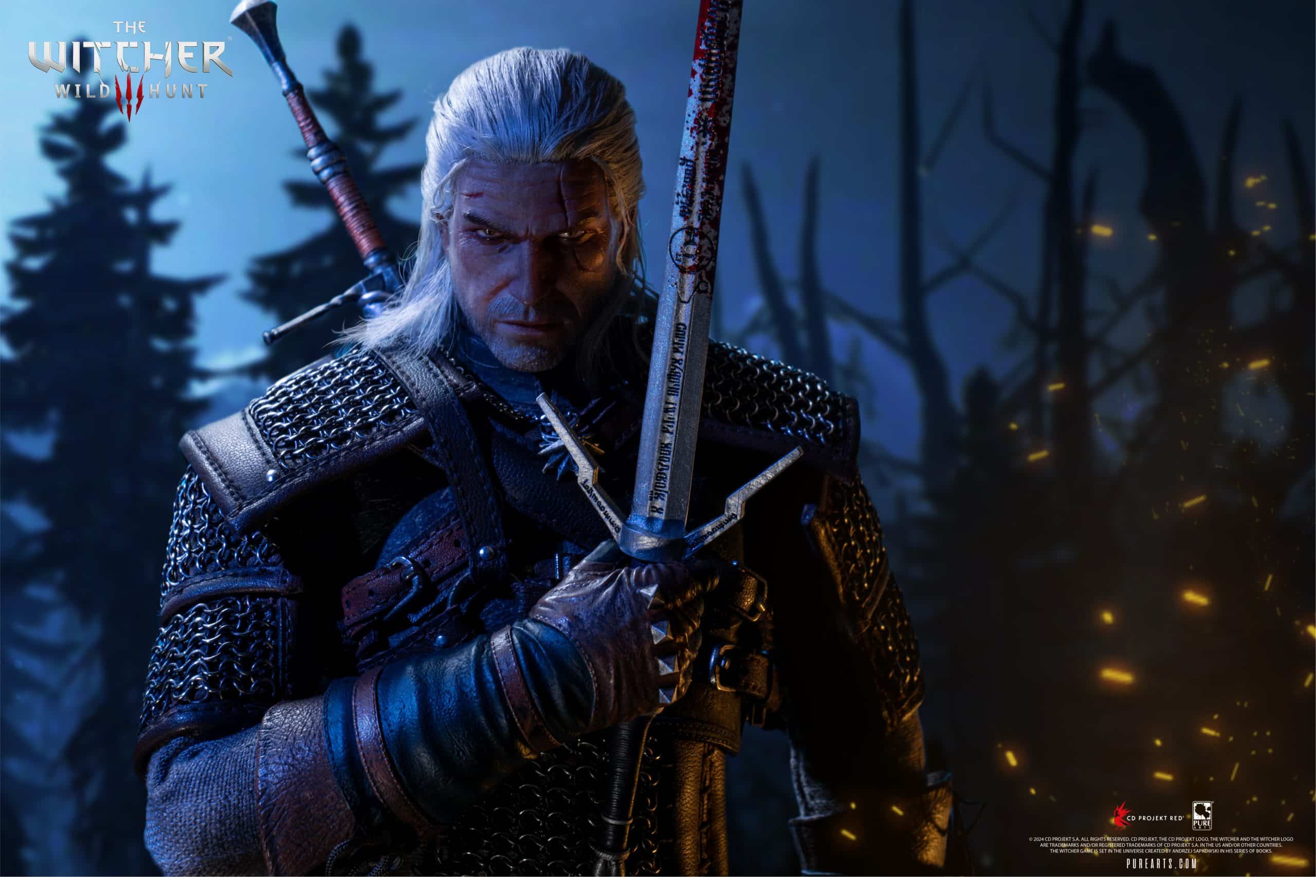 Geralt Of Rivia Sixth Scale Figure Witcher Limited Collectible