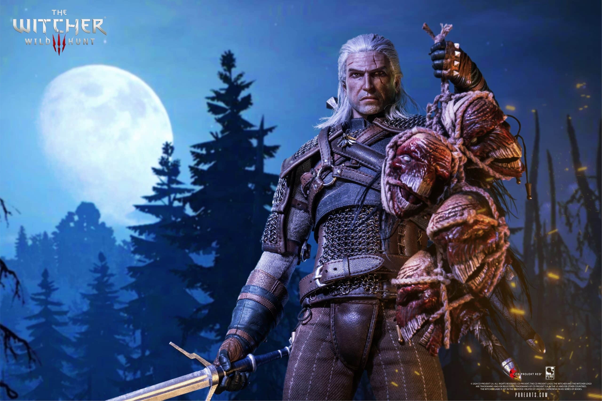Geralt Of Rivia Sixth Scale Figure Witcher Limited Collectible