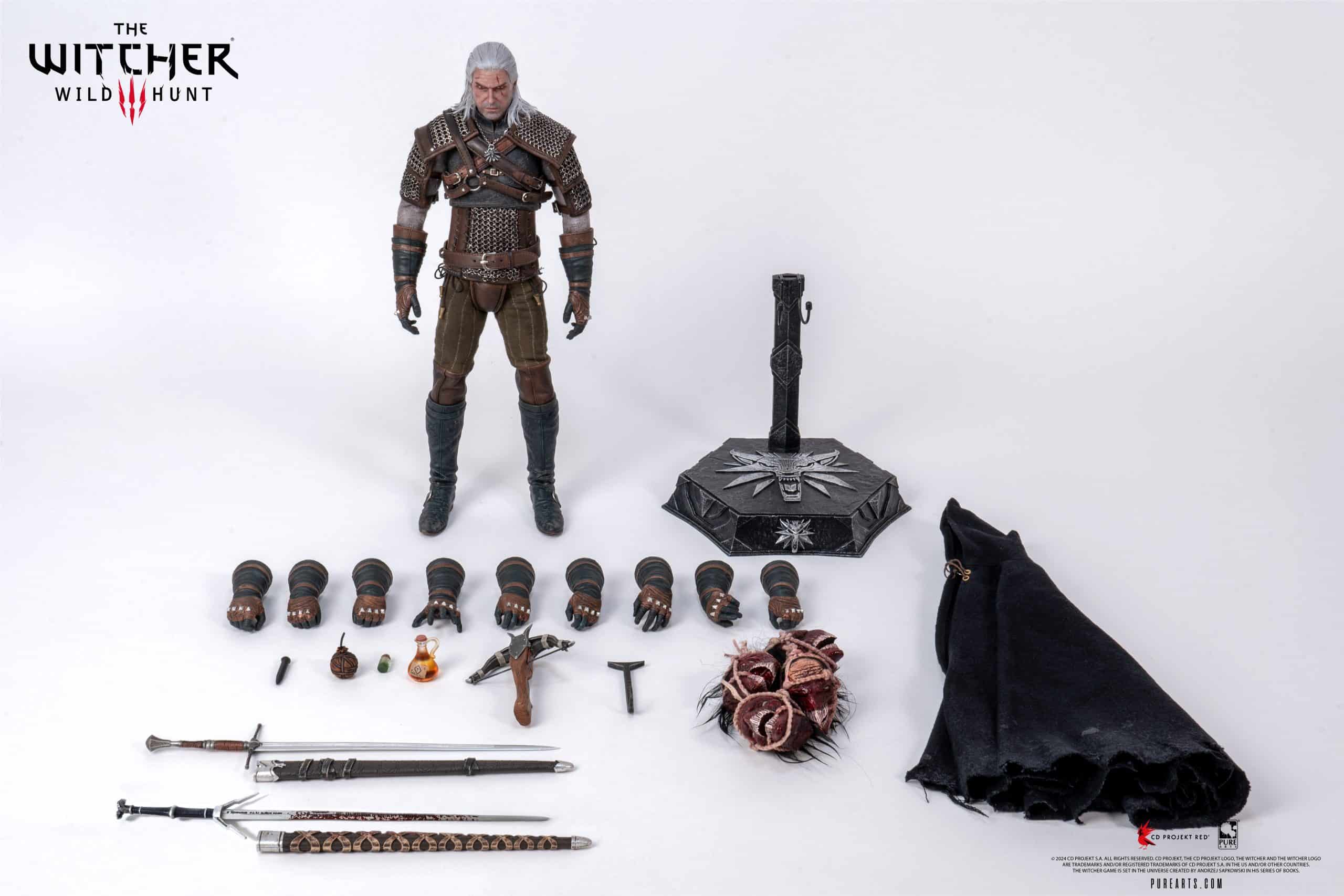 Geralt Of Rivia Sixth Scale Figure Witcher Limited Collectible