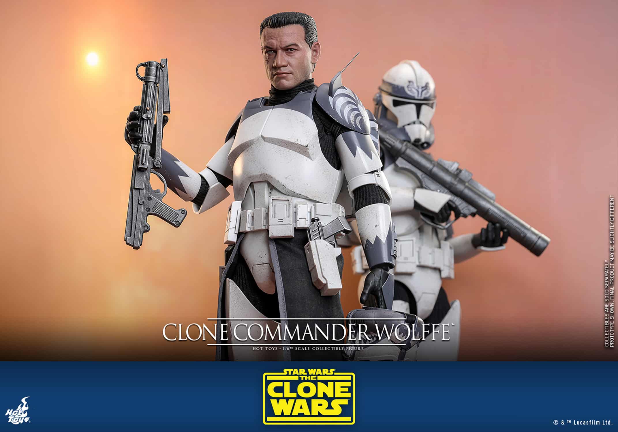 Clone Commander Wolffe Sixth Scale Figure
