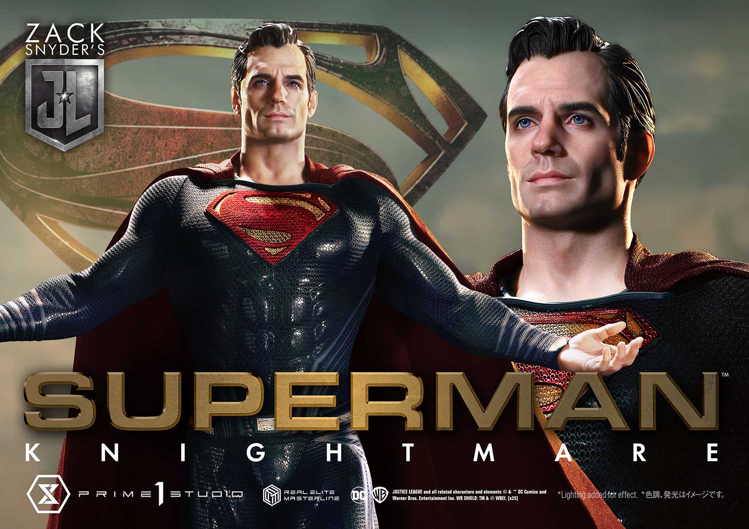 Superman Knightmare Color Edition Statue Justice League Limited Collectible